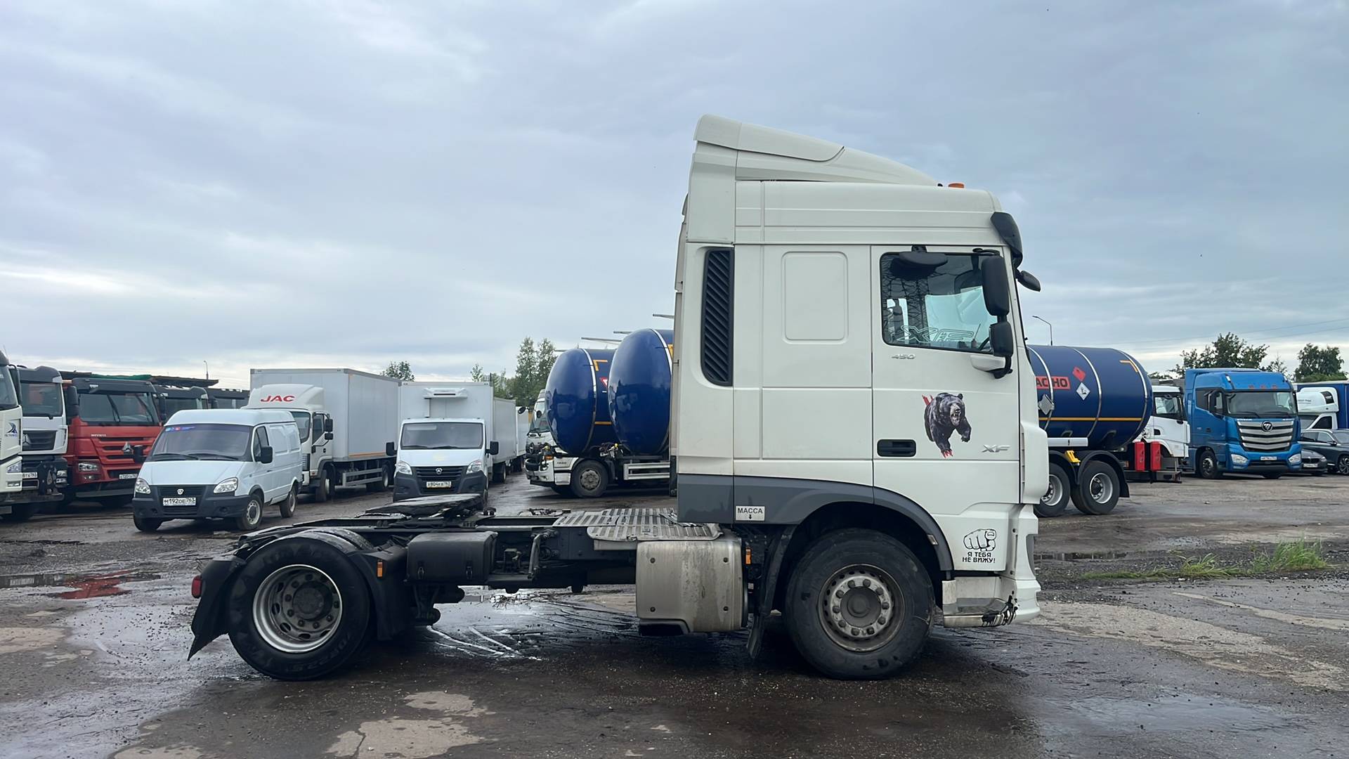 DAF XF 450 FT 4x2 (Space Cab),  681 202 км, 2021 года в лизинг