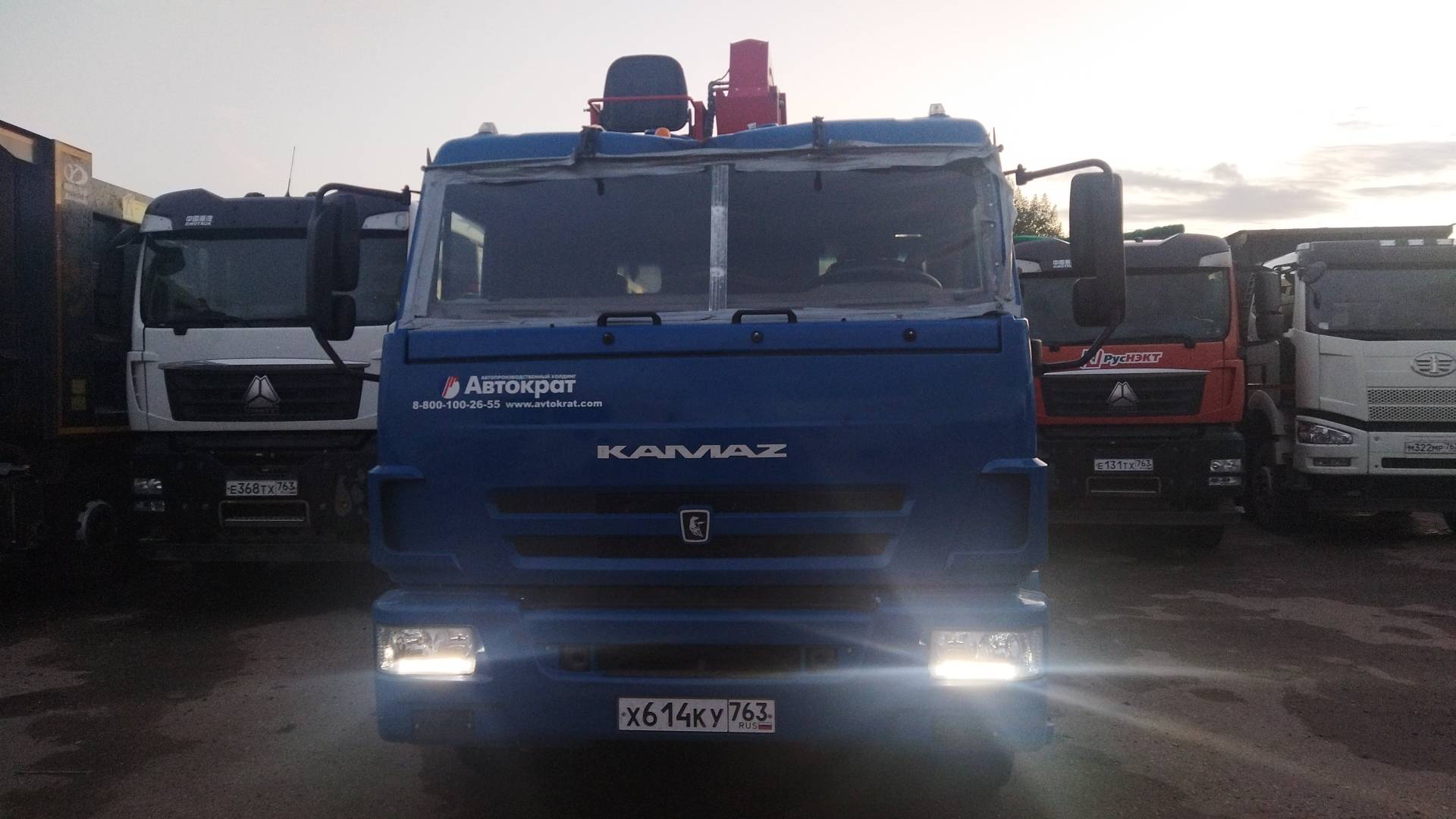 КАМАЗ 65117-48(A5),  12 267 км, 2024 года в лизинг