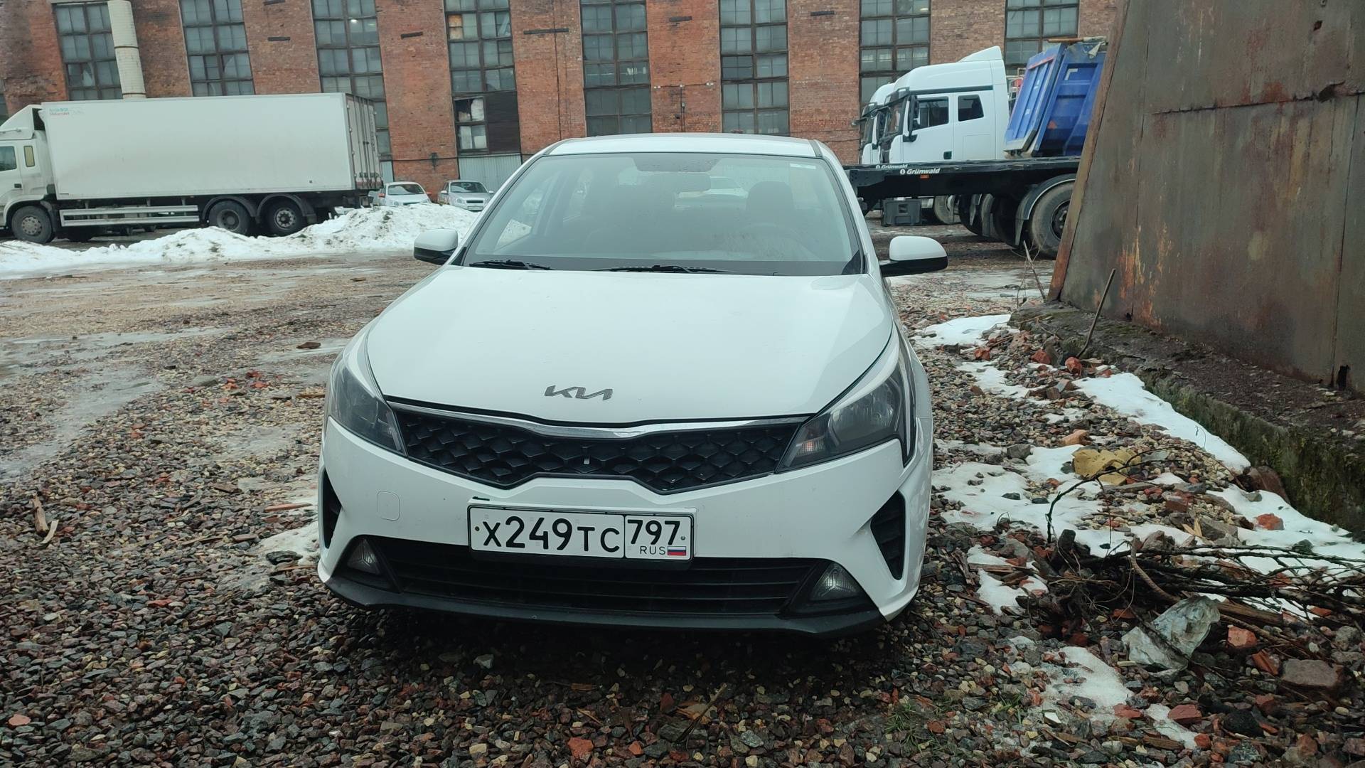 KIA Rio,  104 526 км, 2022 года в лизинг