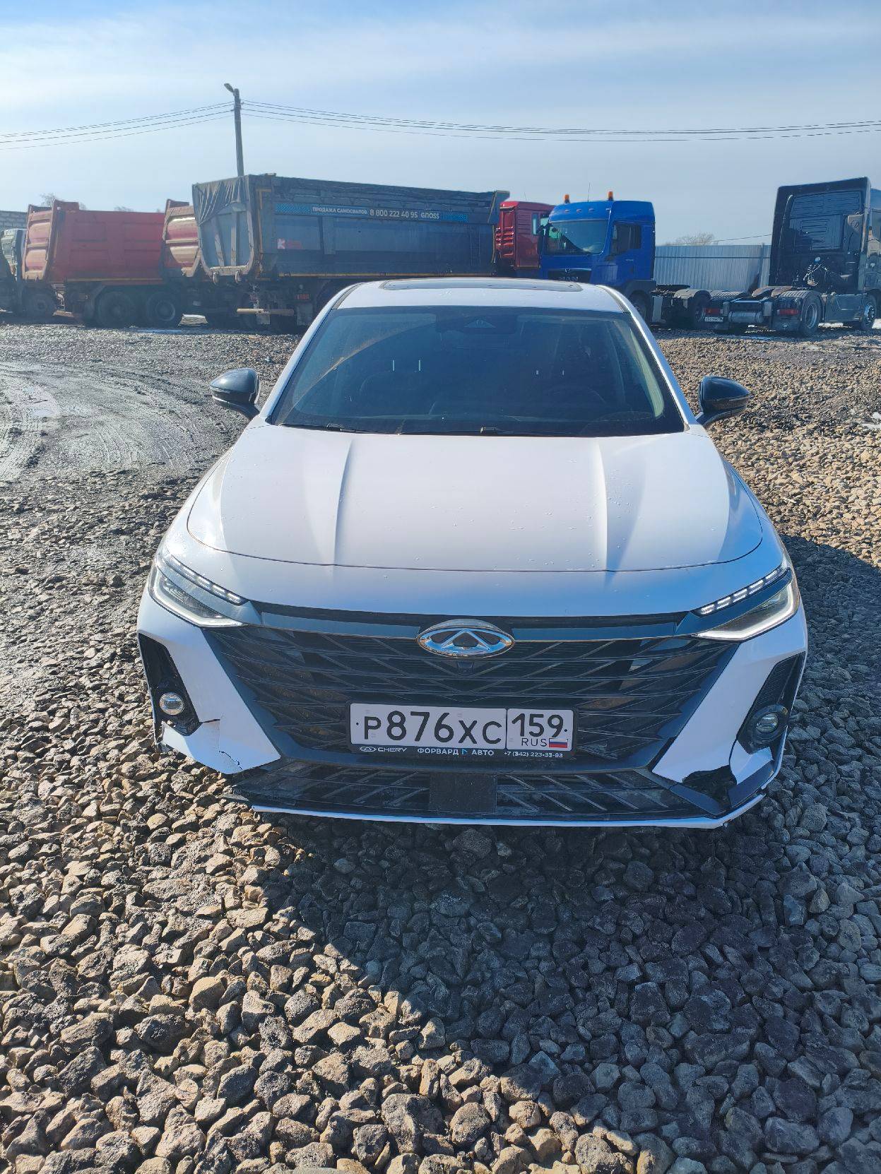 Chery Arrizo 8,  6 072 км, 2025 года в лизинг