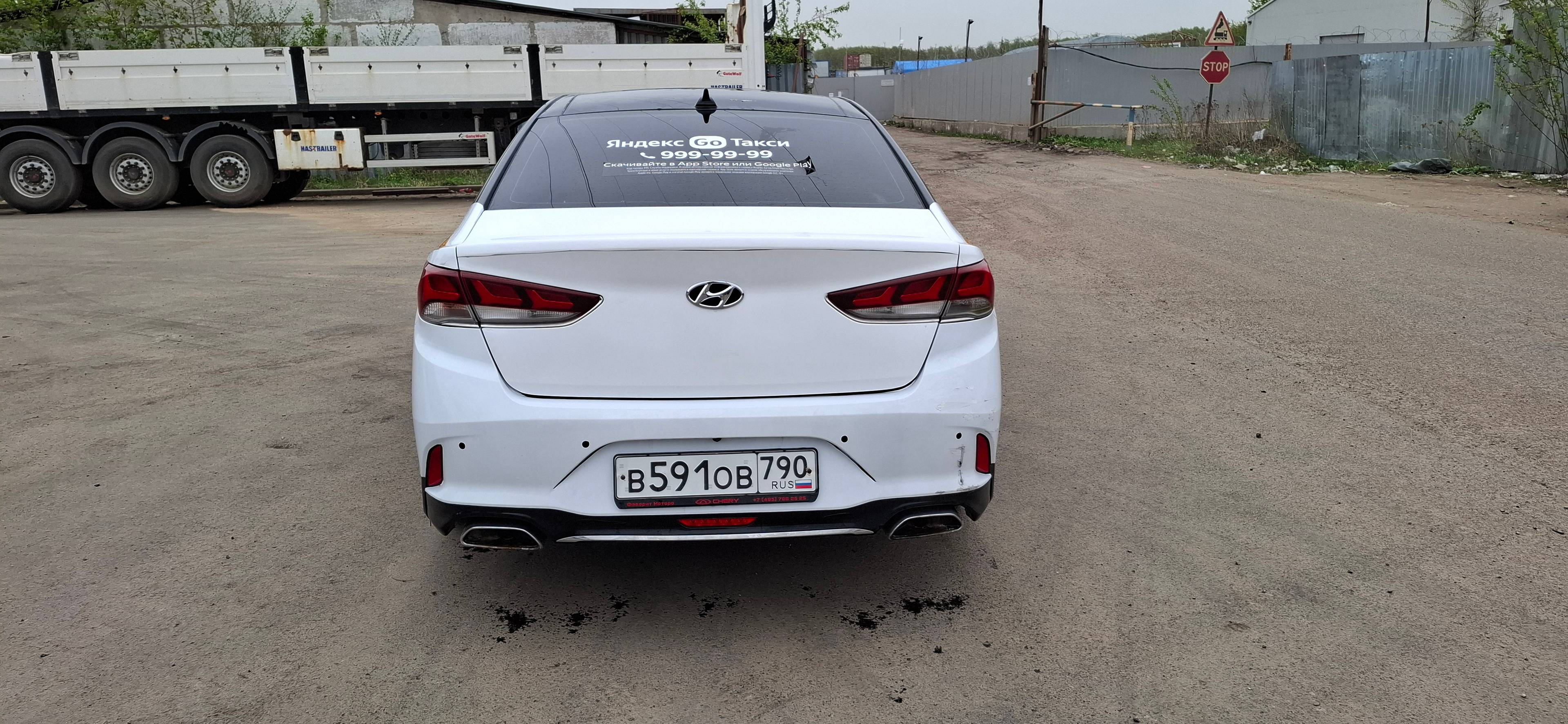 Hyundai Sonata,  330 660 км, 2019 года в лизинг