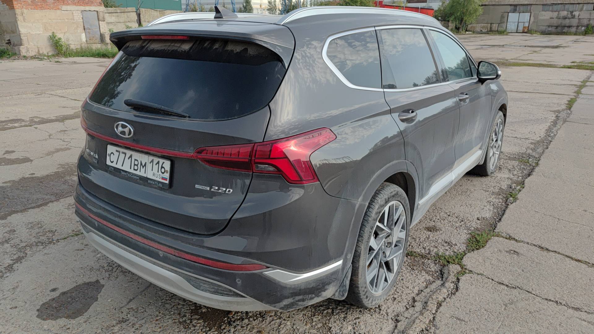 Hyundai Santa Fe,  90 106 км, 2022 года в лизинг