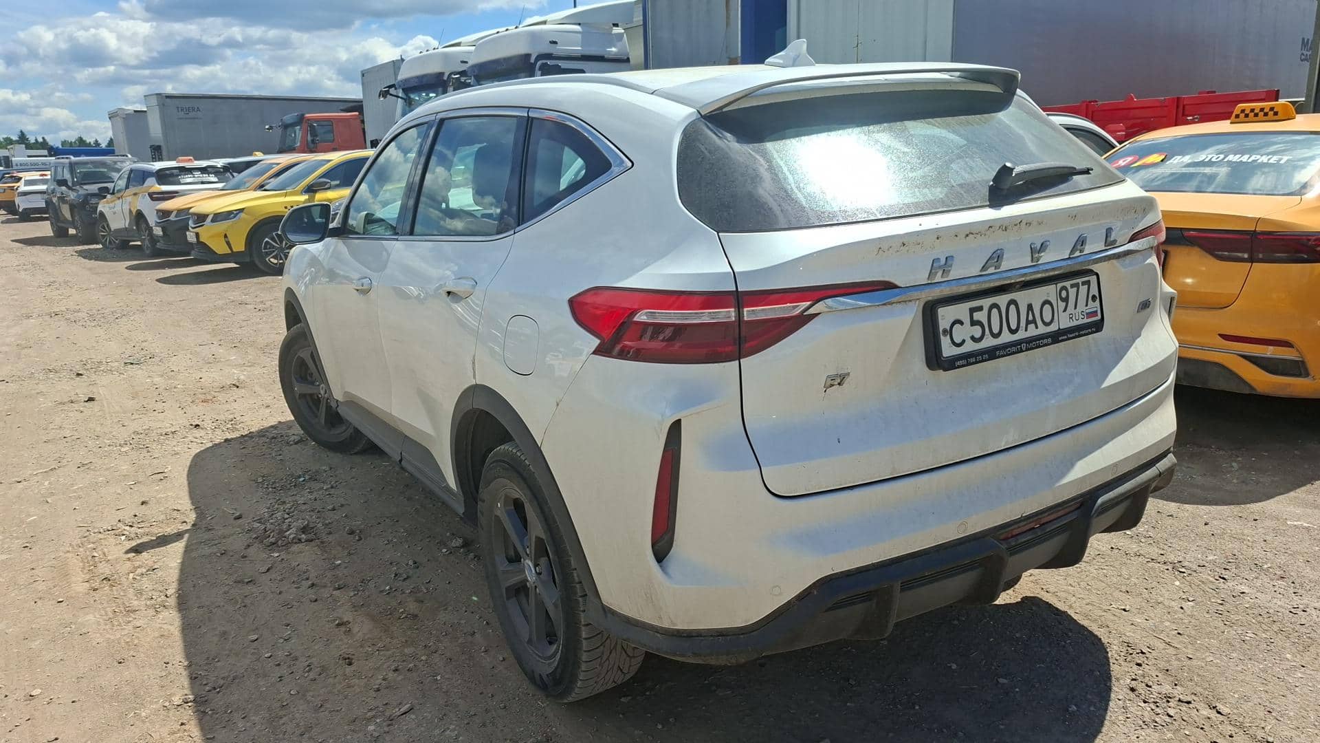 Haval F7,  91 314 км, 2023 года в лизинг