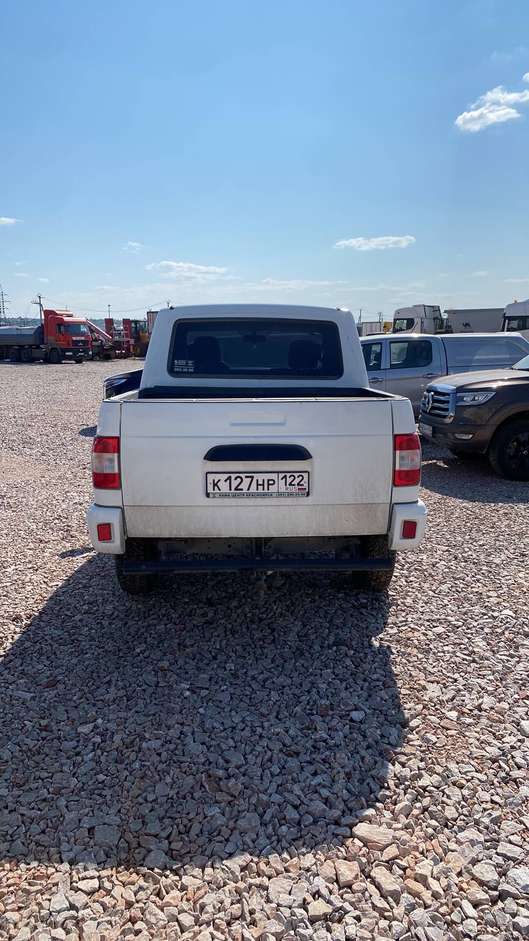УАЗ Pickup,  21 808 км, 2024 года в лизинг