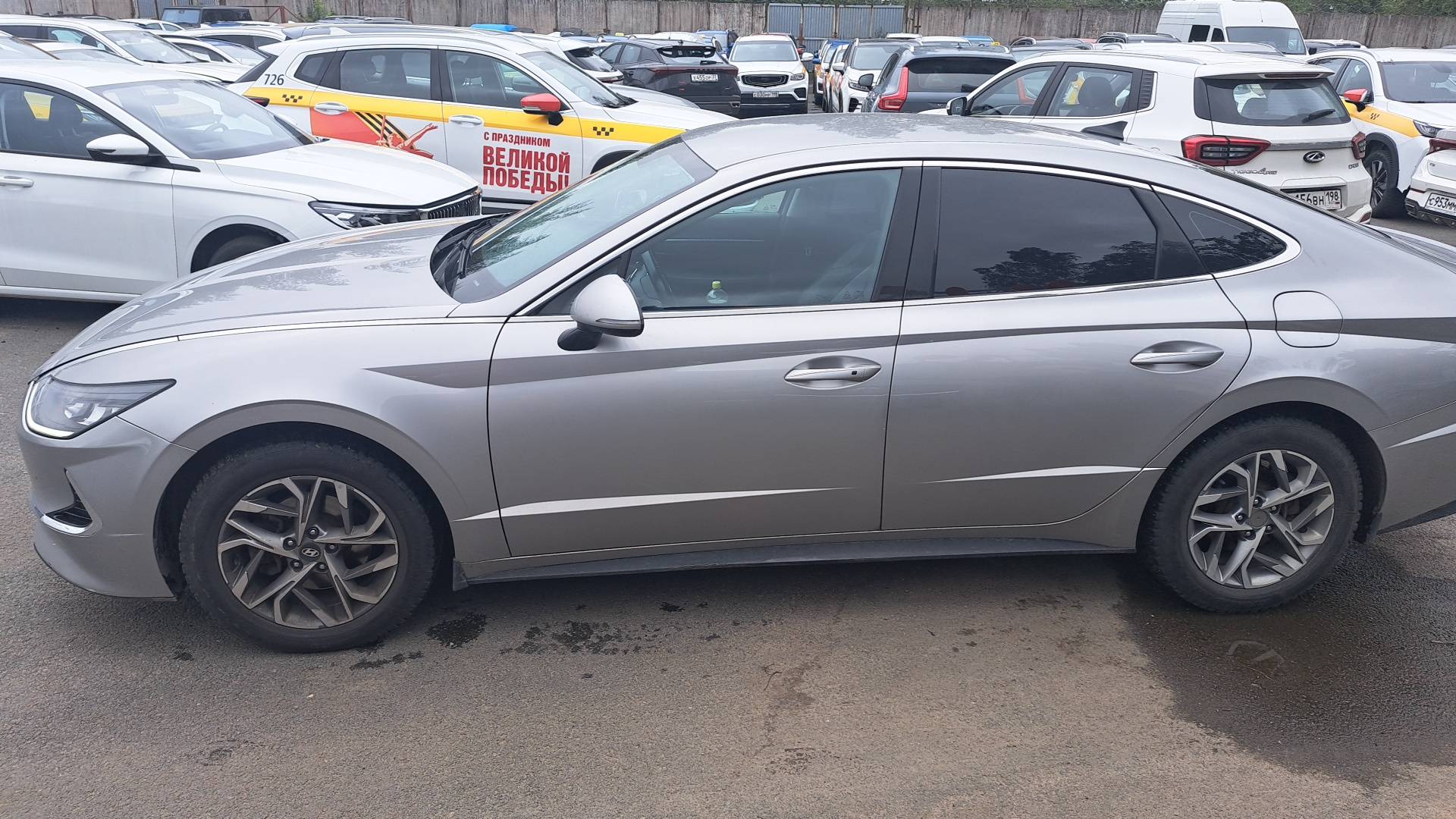 Hyundai Sonata,  157 859 км, 2020 года в лизинг
