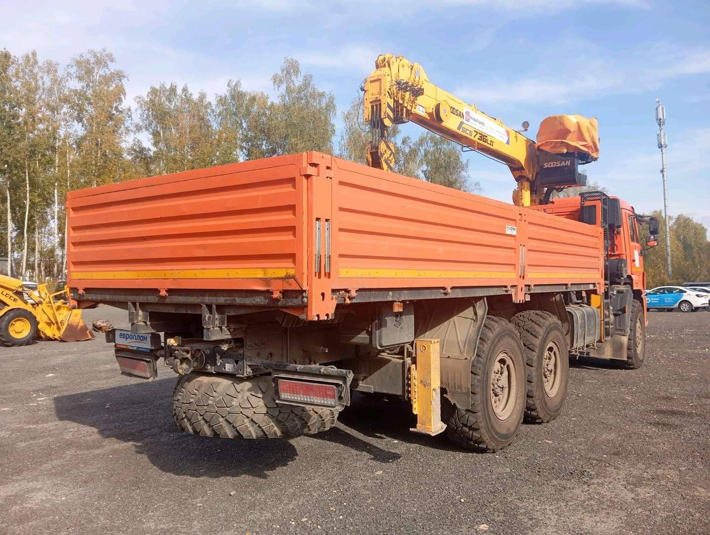 КАМАЗ 43118-A5,  7 745 км, 2025 года в лизинг