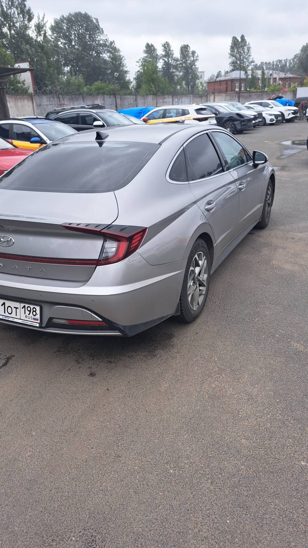 Hyundai Sonata,  157 859 км, 2020 года в лизинг
