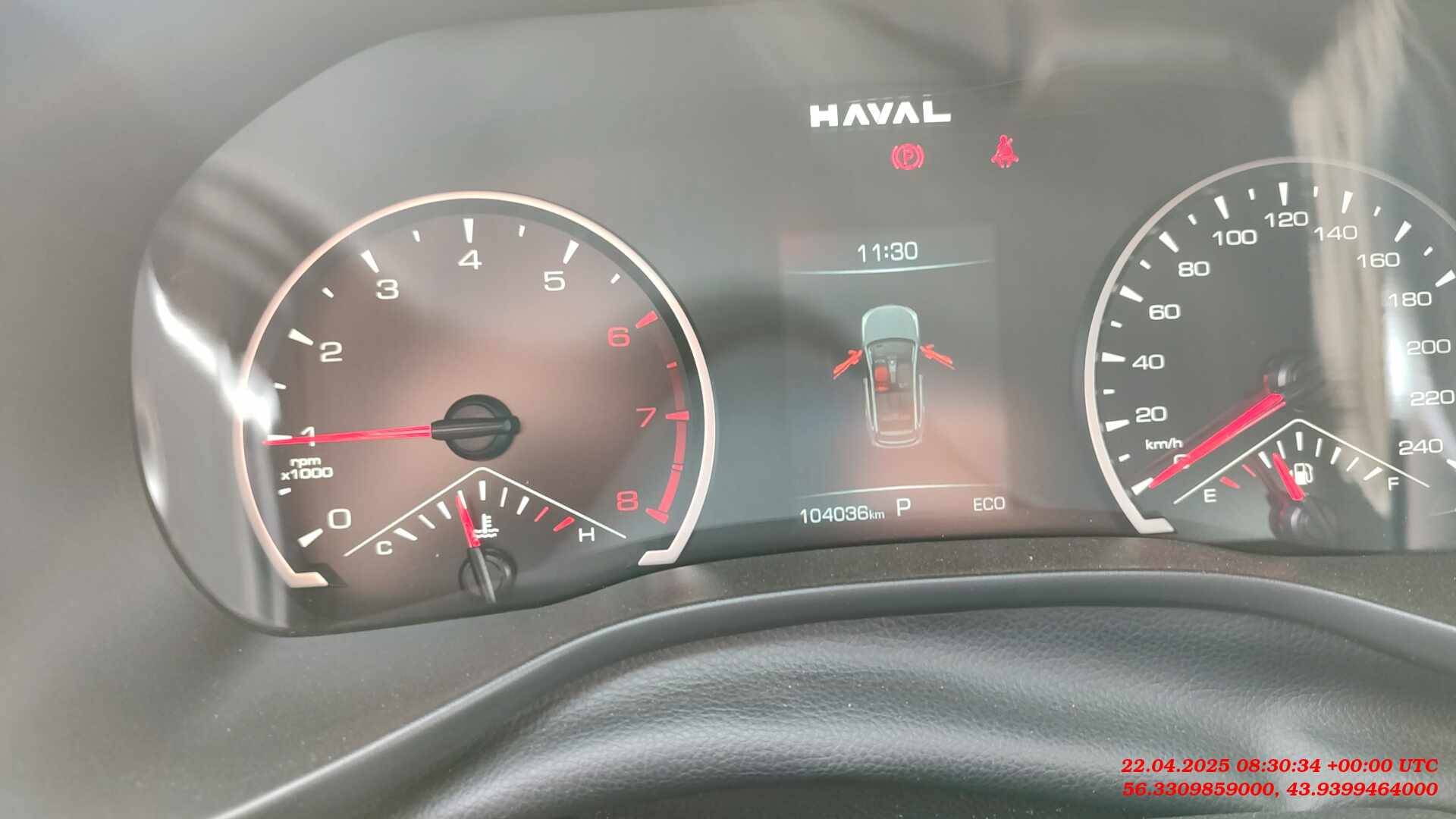 Haval Jolion,  104 000 км, 2024 года в лизинг