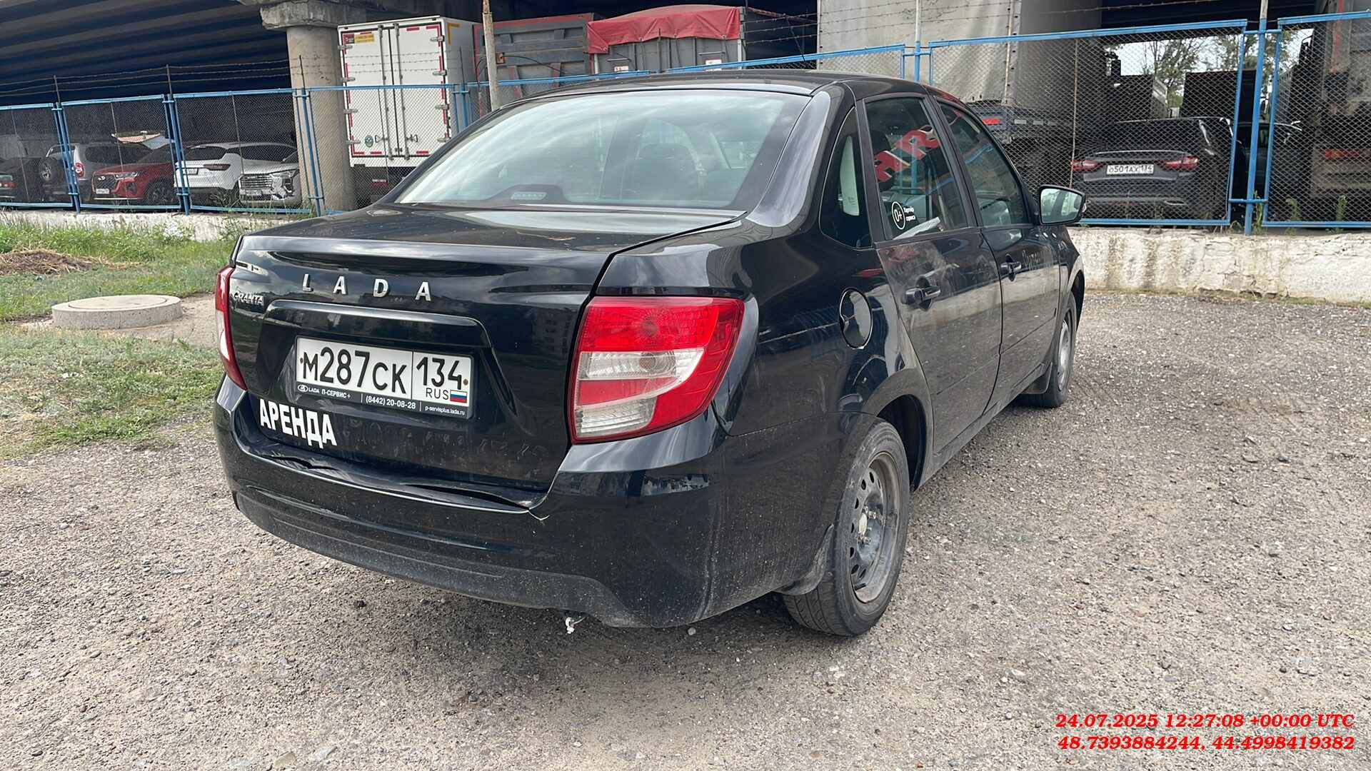 Lada Granta седан,  163 008 км, 2023 года в лизинг