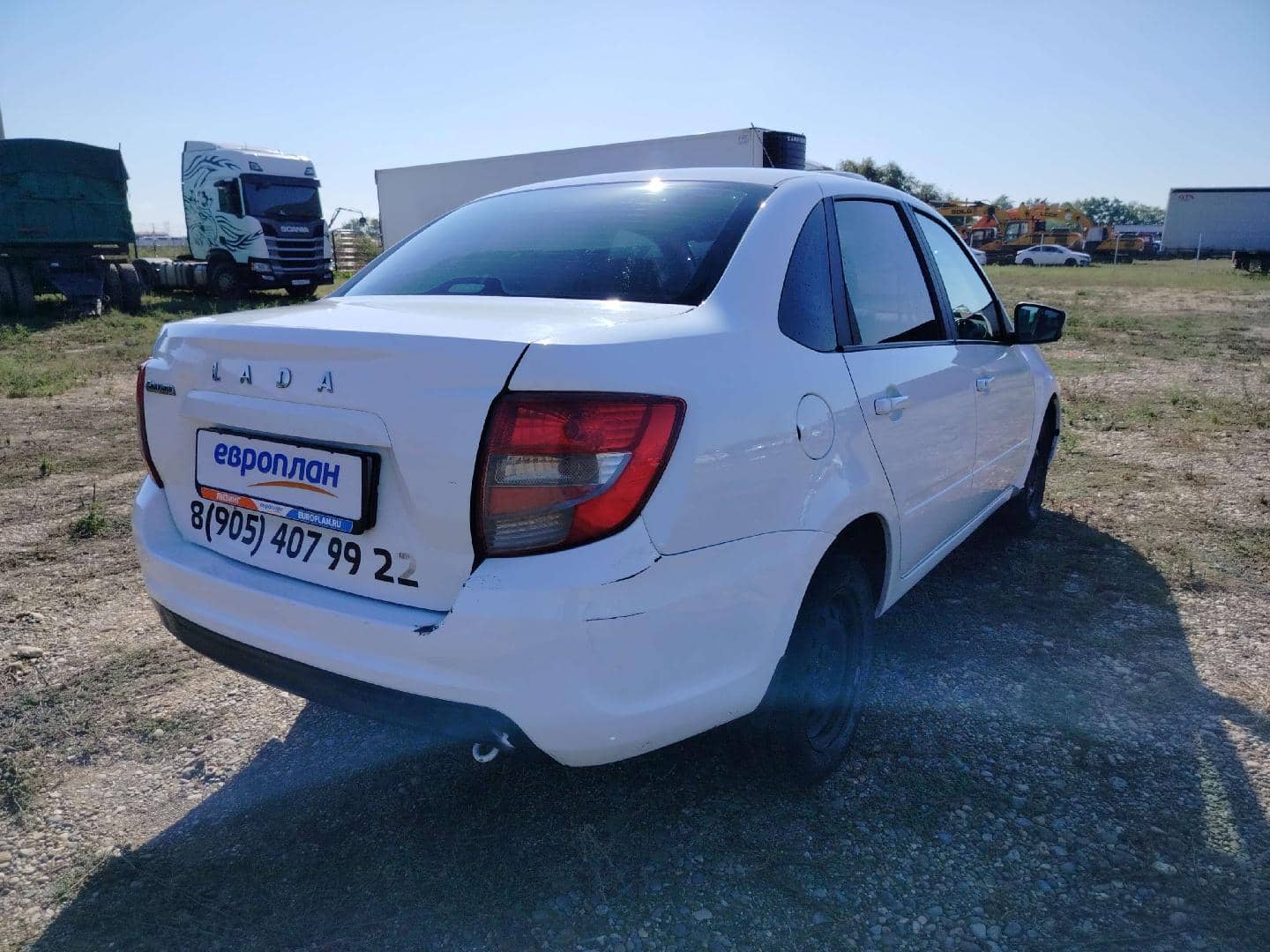 Lada Granta седан,  61 637 км, 2023 года в лизинг