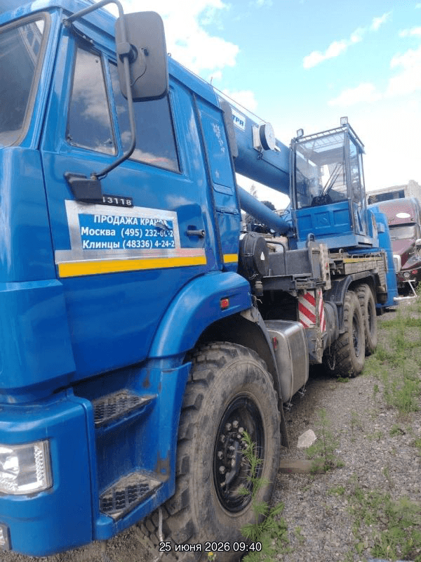 Клинцы КС-55729-5К-3 KAMAZ-43118 (6х6) (Е4) г/п 32т. стрела 33м. ,  14 058 км, 2021 года в лизинг