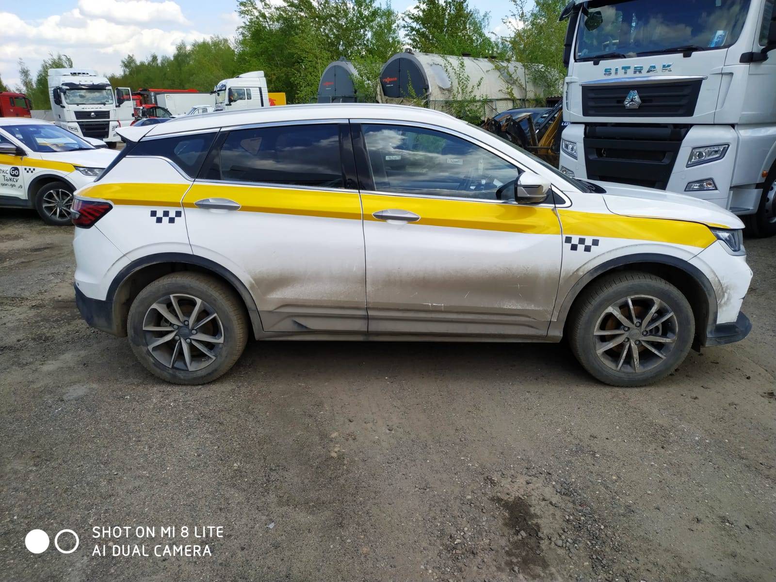 Geely Coolray,  94 006 км, 2023 года в лизинг