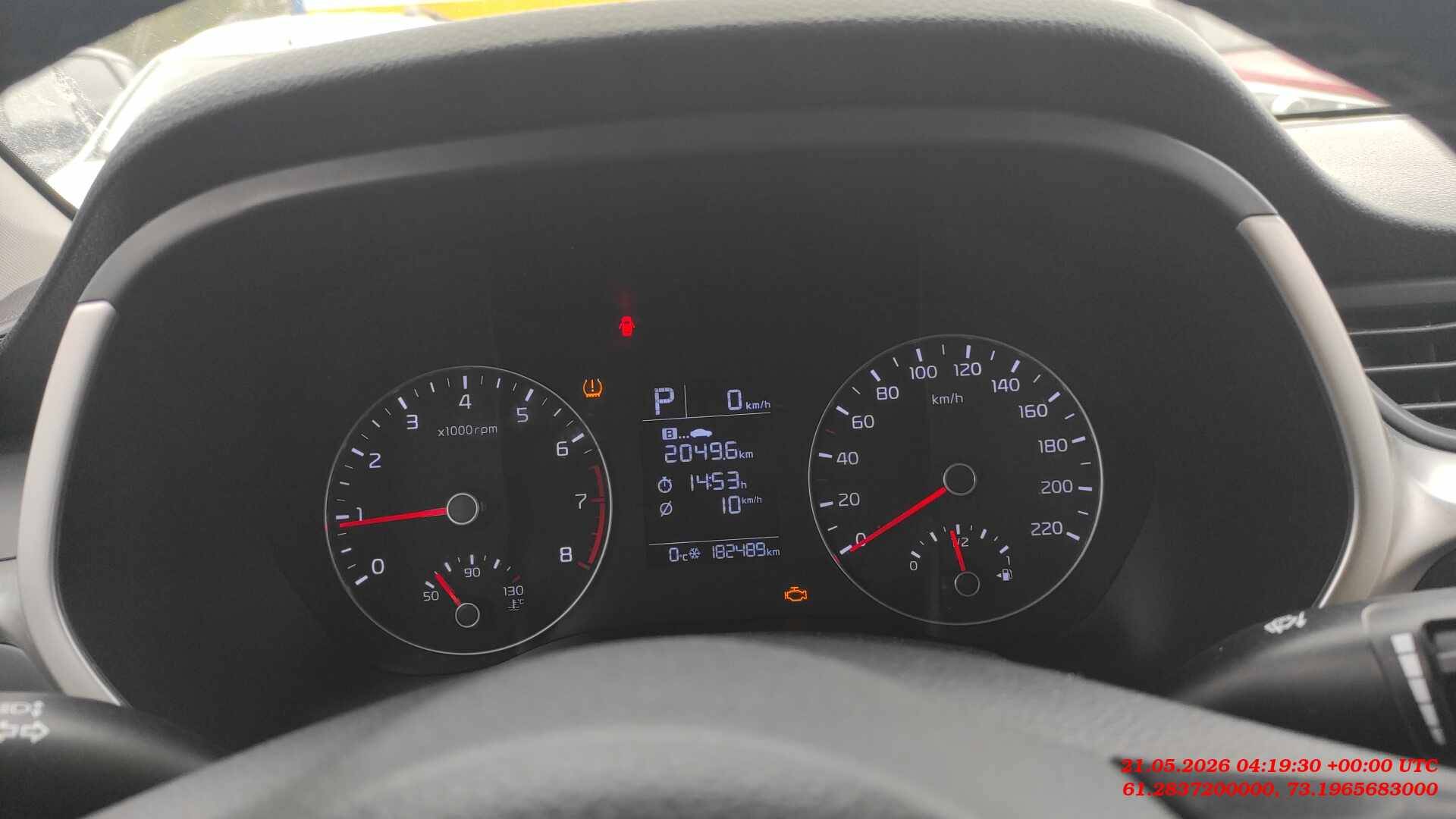 KIA Rio,  182 489 км, 2022 года