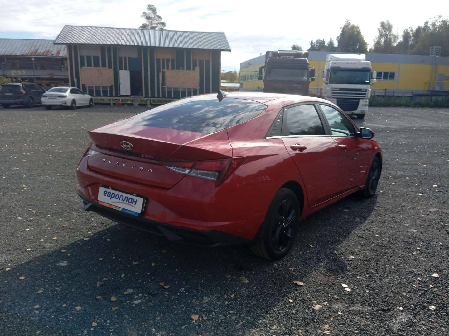 Hyundai Elantra,  83 704 км, 2022 года в лизинг