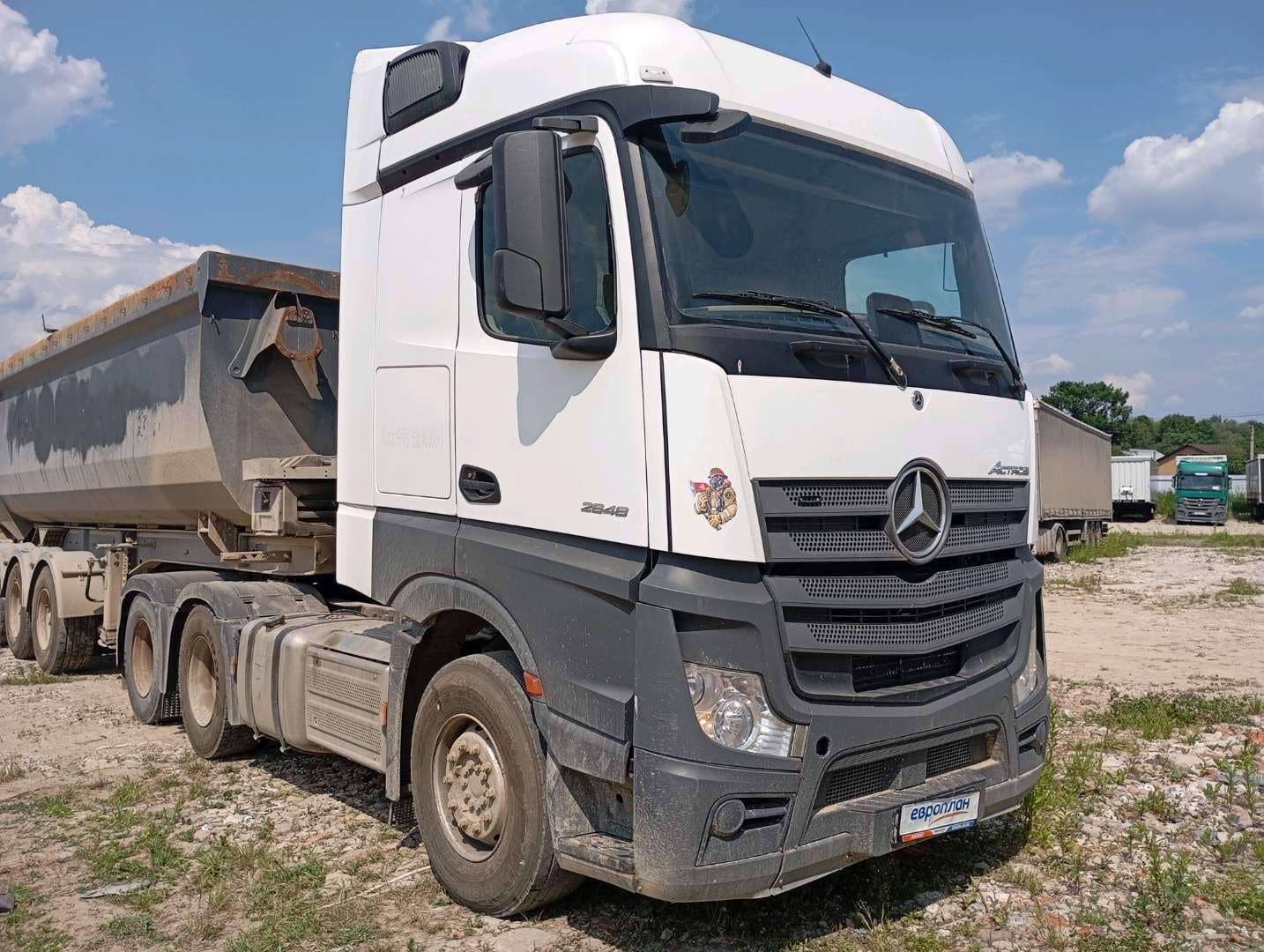 Mercedes-Benz Actros 2648 LS 6X4 (StreamSpace),  406 687 км, 2023 года в лизинг