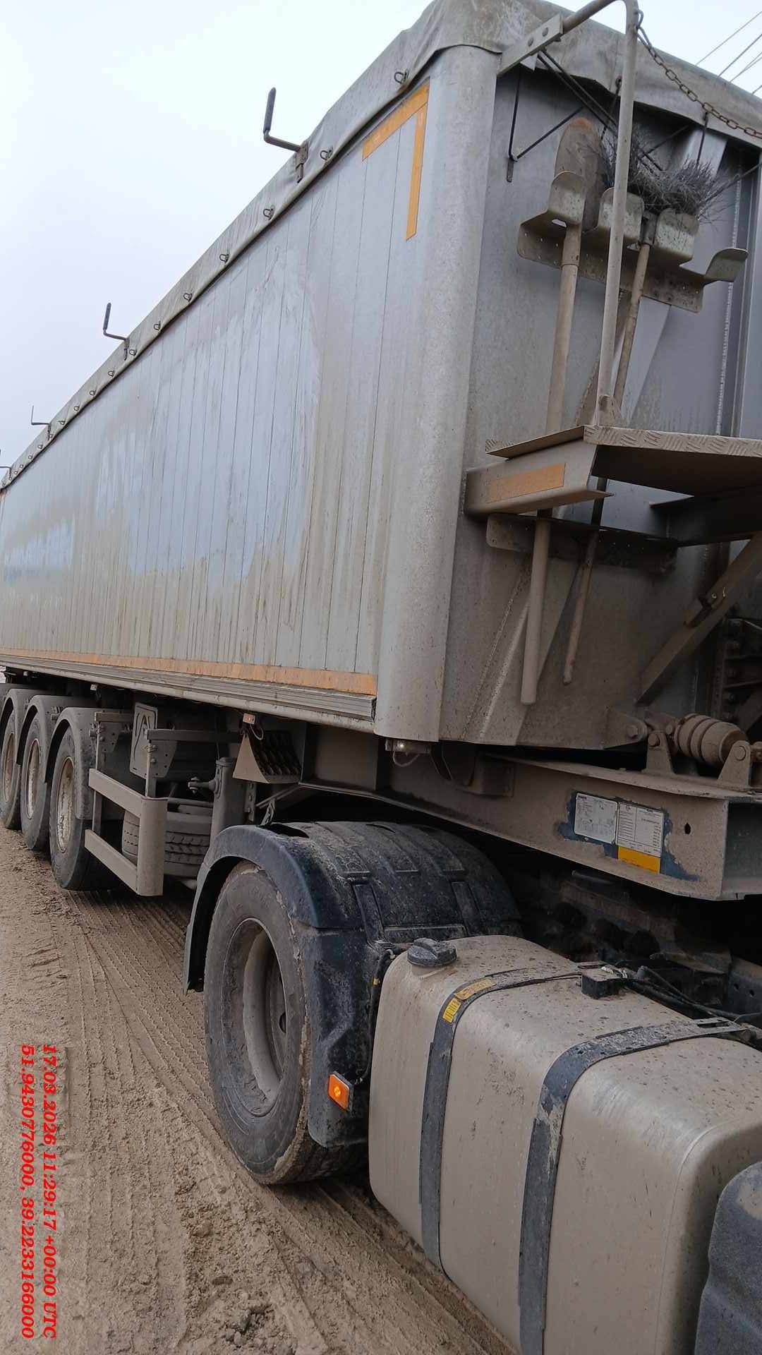 BODEX Самосвальный KIS 4WA1 40 м³, 2023 года в лизинг