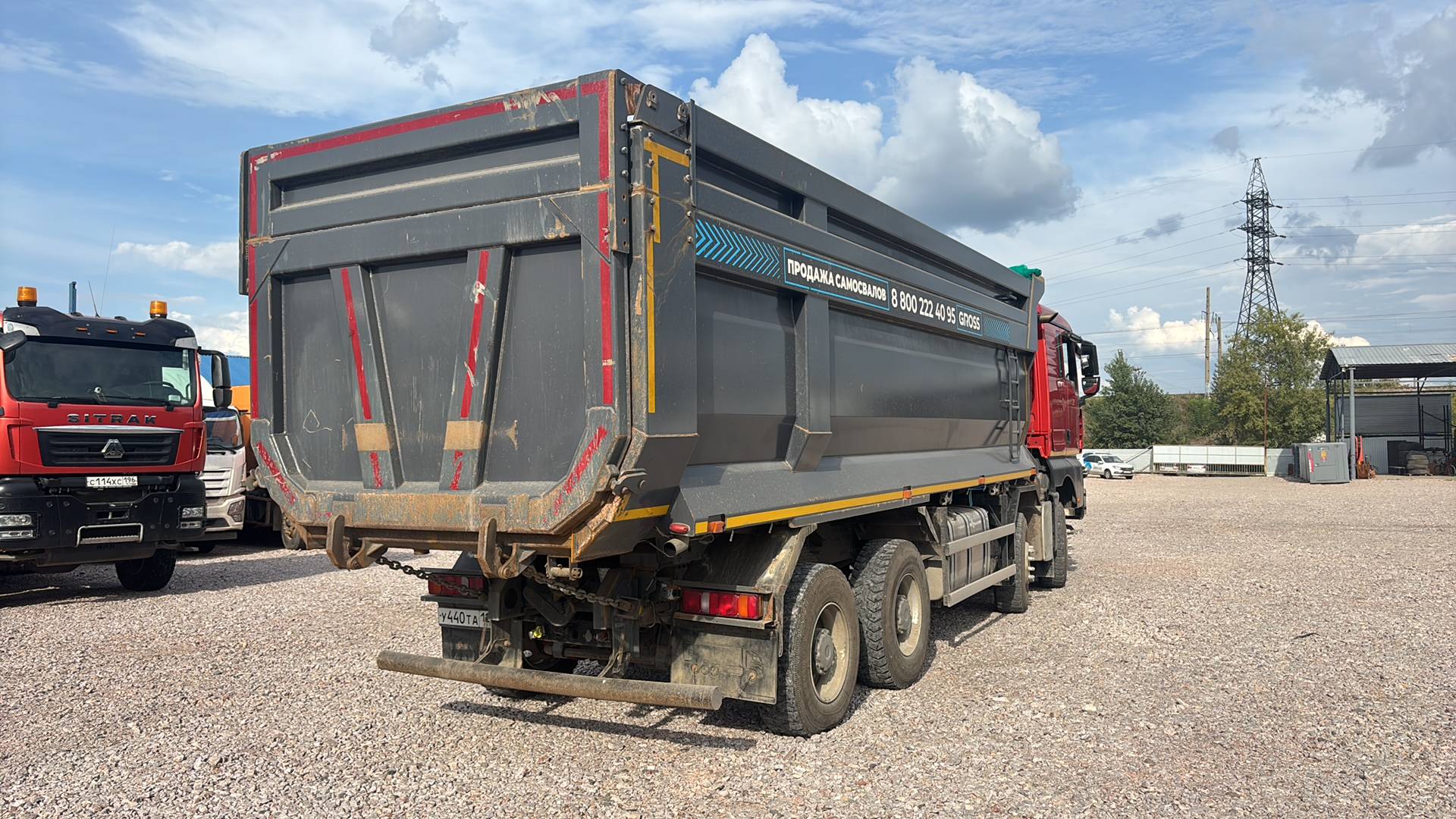 Sitrak ZZ3316V386ME,  143 875 км, 2023 года в лизинг