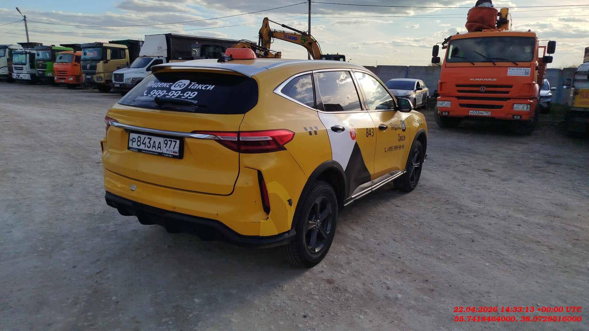 Haval F7,  339 746 км, 2022 года в лизинг