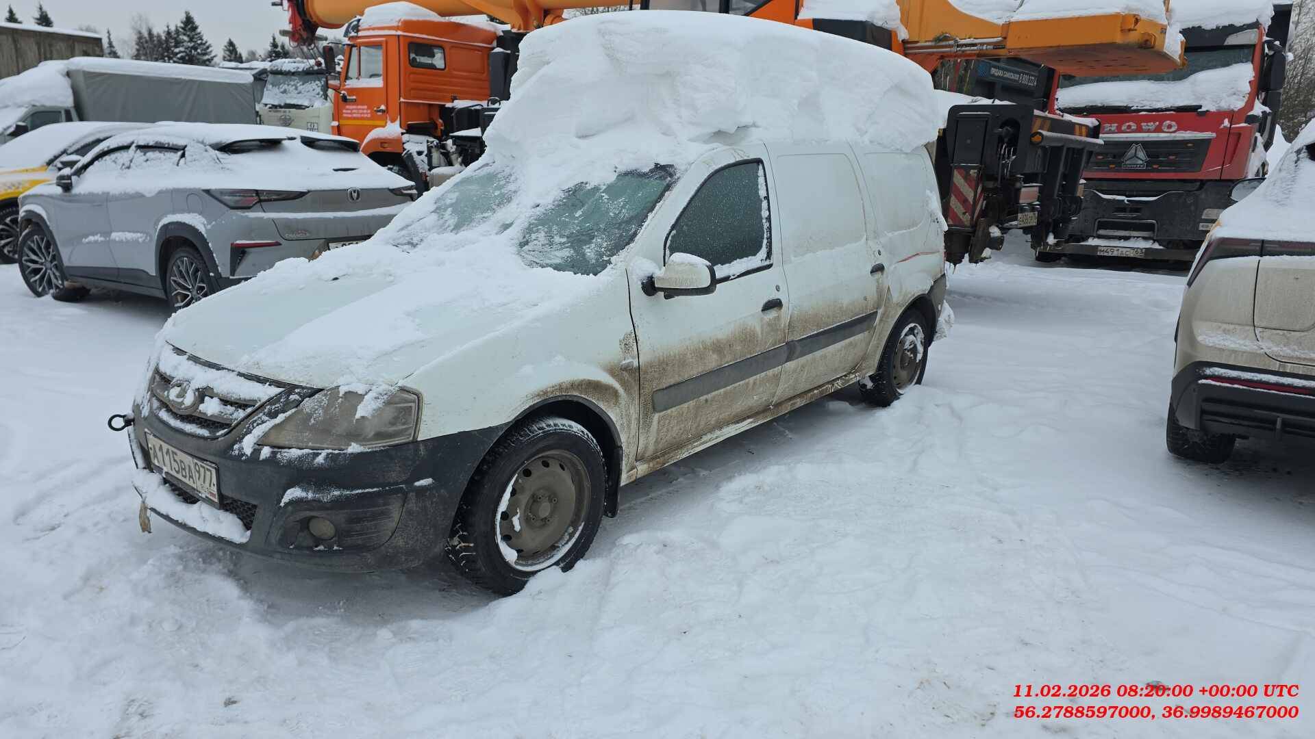 Lada Largus фургон,  238 564 км, 2020 года в лизинг