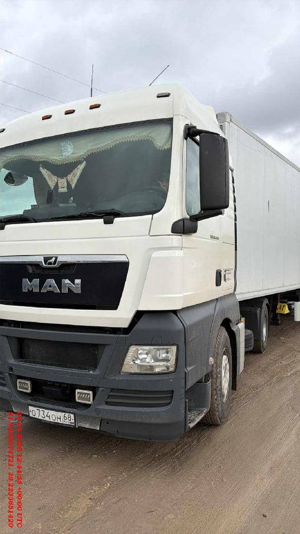 MAN TGX 18.400 4X2 BLS (XLX),  852 580 км, 2020 года в лизинг