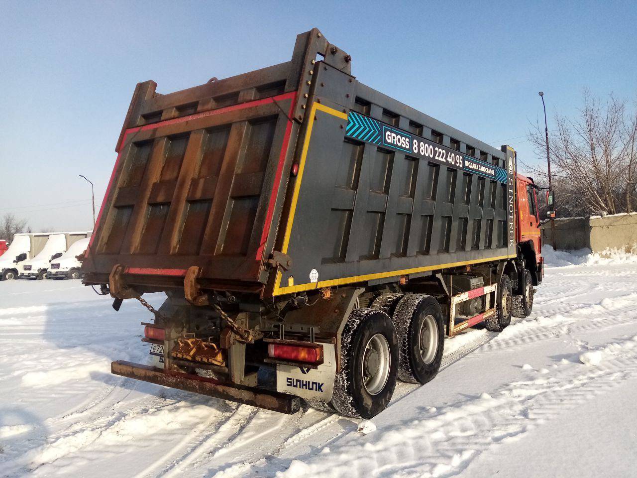 HOWO ZZ3407S3867E 8x4 Лот 000000871