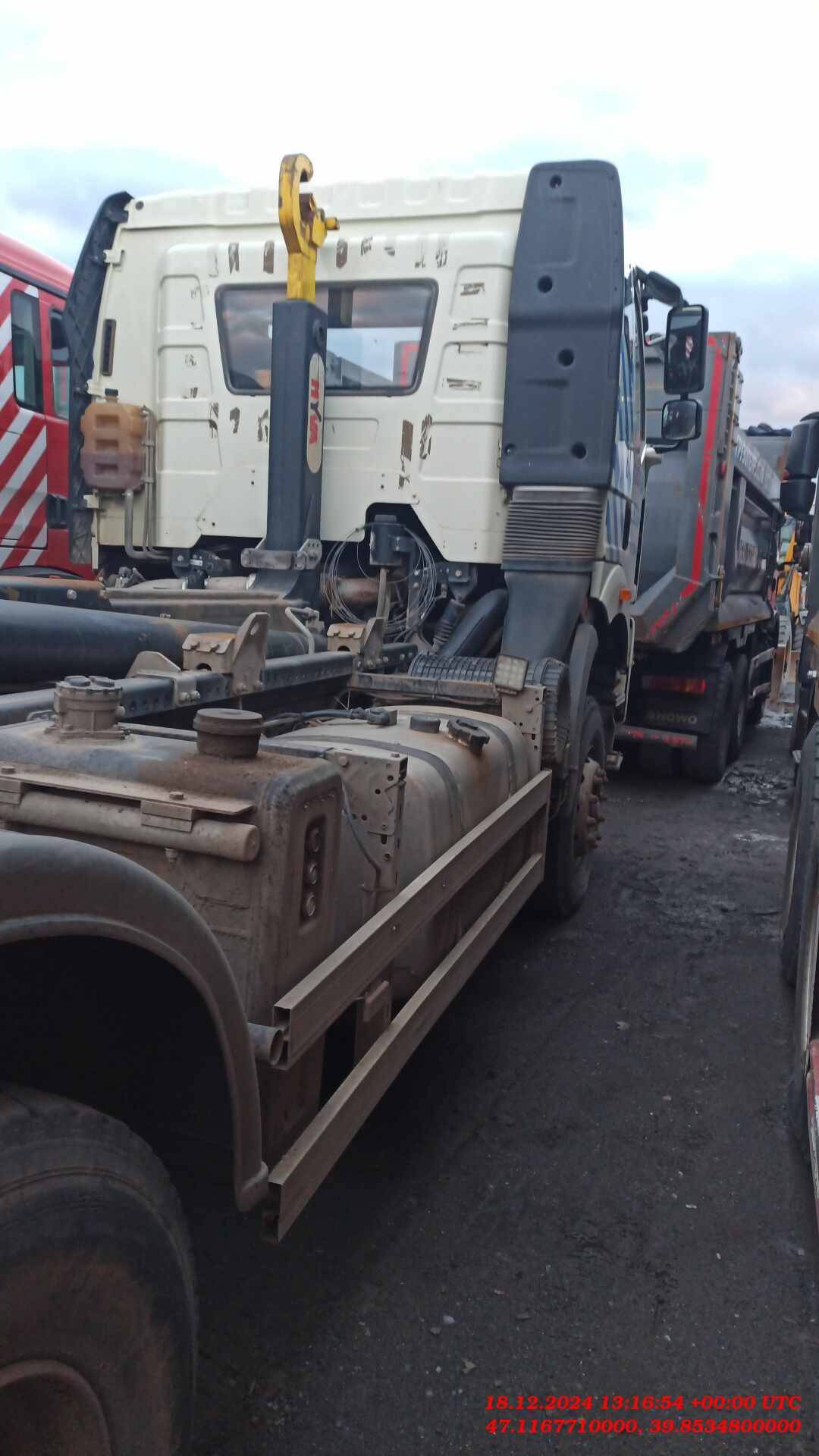 FAW CA3250P66K2T1E5 тросовый мультилифт Лот 000006659