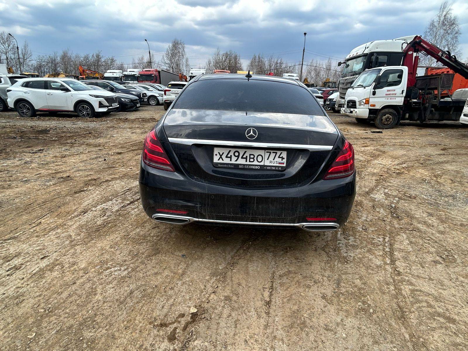 Mercedes-Benz S седан,  157 023 км, 2018 года в лизинг