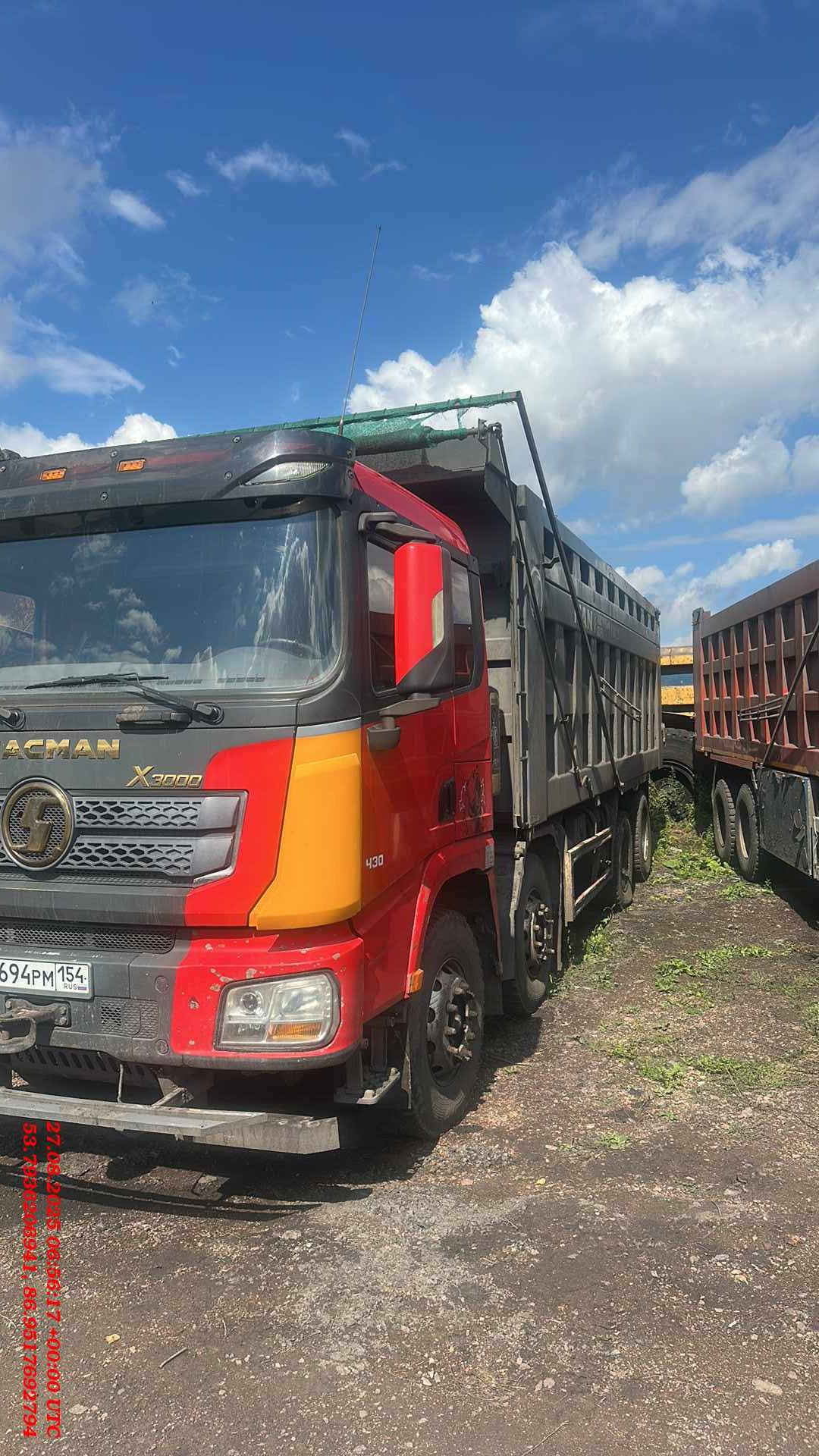 Shacman SX33186V366,  79 653 км, 2022 года в лизинг