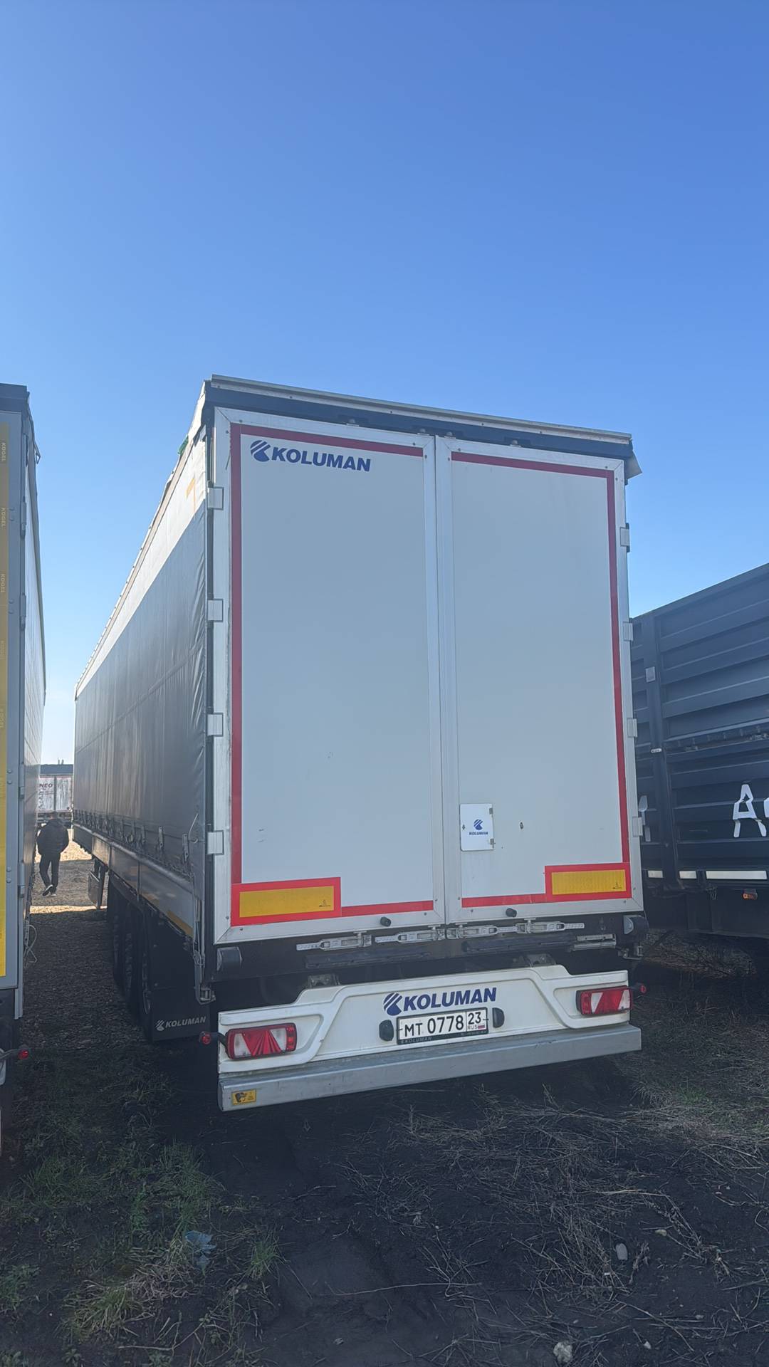 KOLUMAN S шторно-бортовой, 2023 года