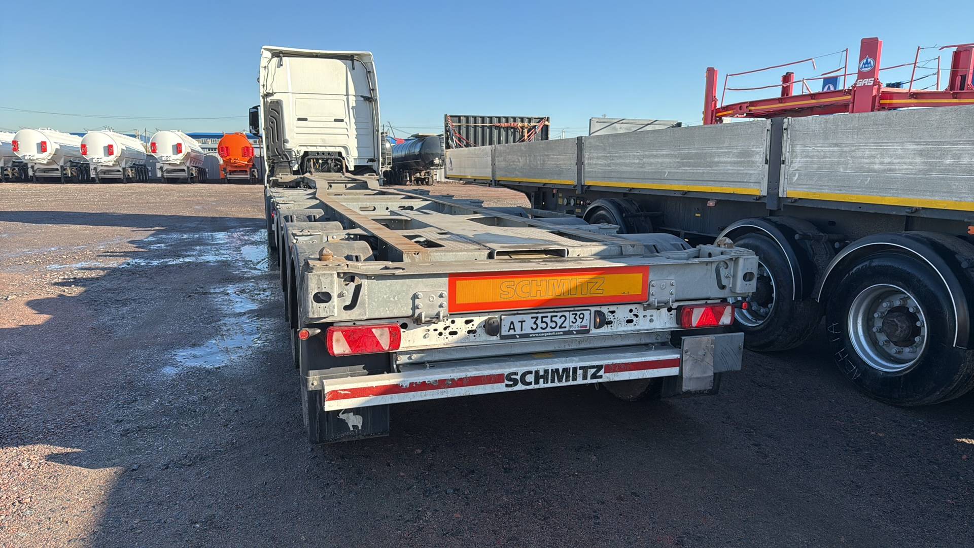 SCHMITZ SCF 24 Танк-контейнеровоз Tank 20 Ft, 2023 года в лизинг