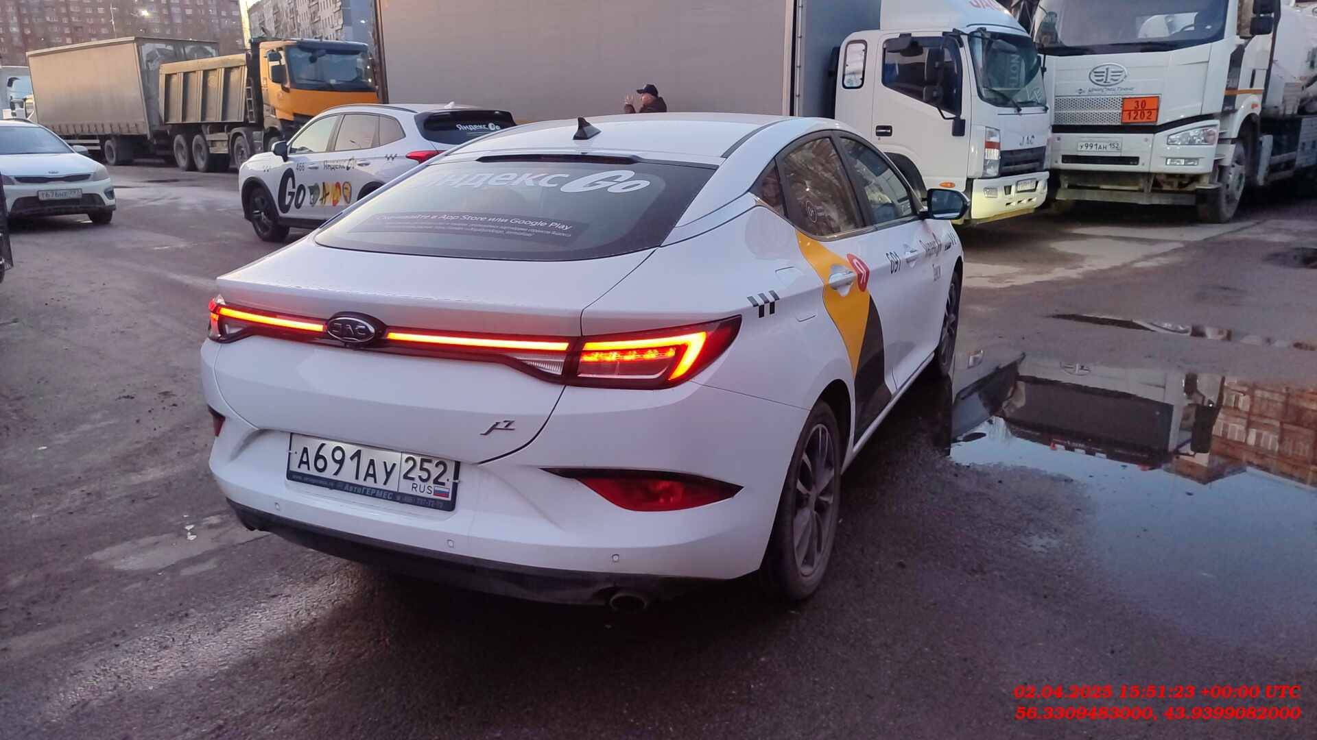 JAC J7,  109 706 км, 2023 года в лизинг