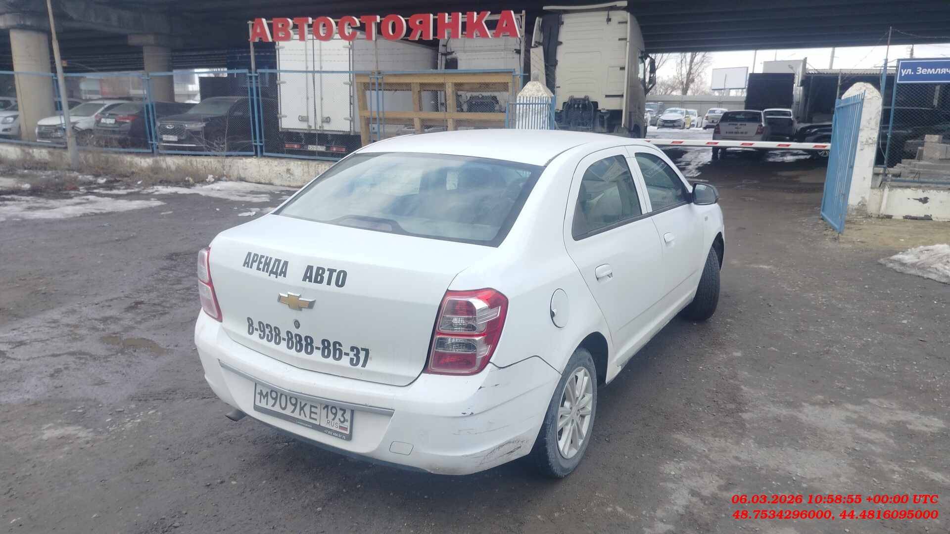 Chevrolet Cobalt,  65 438 км, 2023 года в лизинг