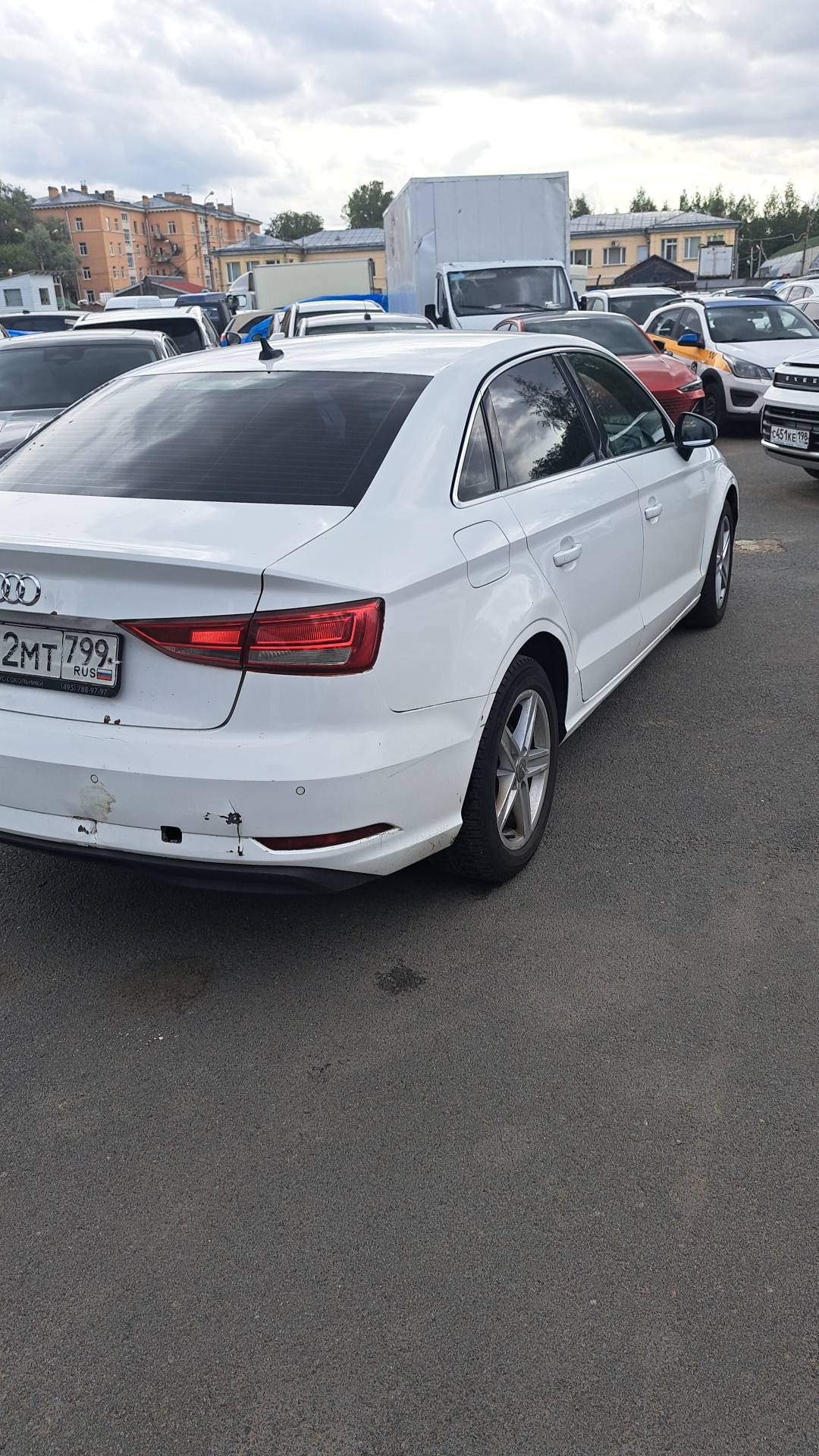Audi A3 Sedan,  216 173 км, 2018 года в лизинг