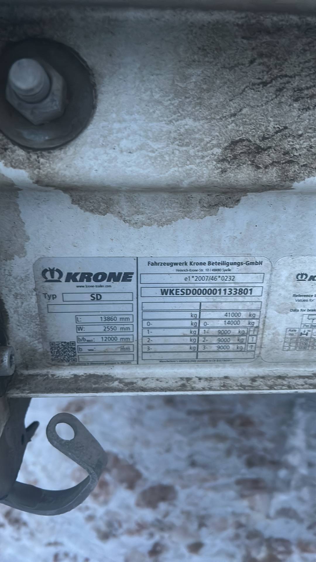 KRONE Шторный SD, 2023 года в лизинг