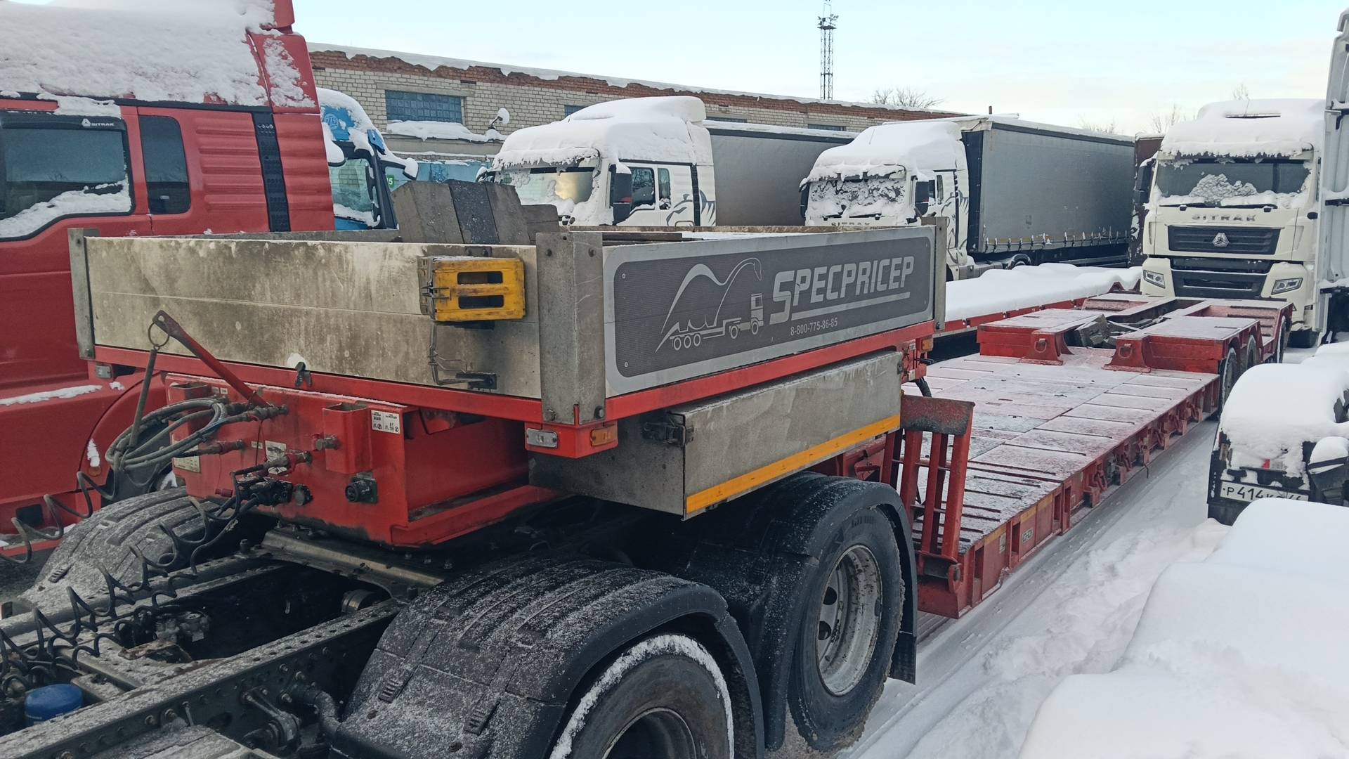 Компания СпецПрицеп Тяжеловоз низкорамный 9942D3, 2022 года в лизинг
