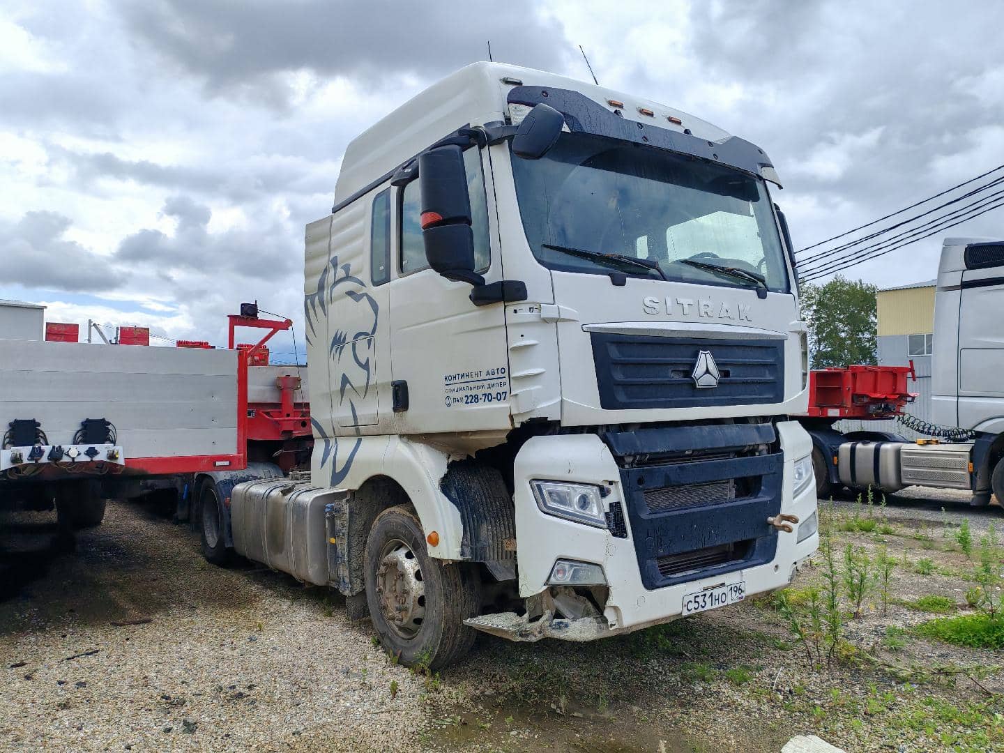 Sitrak ZZ4186V391HE,  586 567 км, 2023 года в лизинг