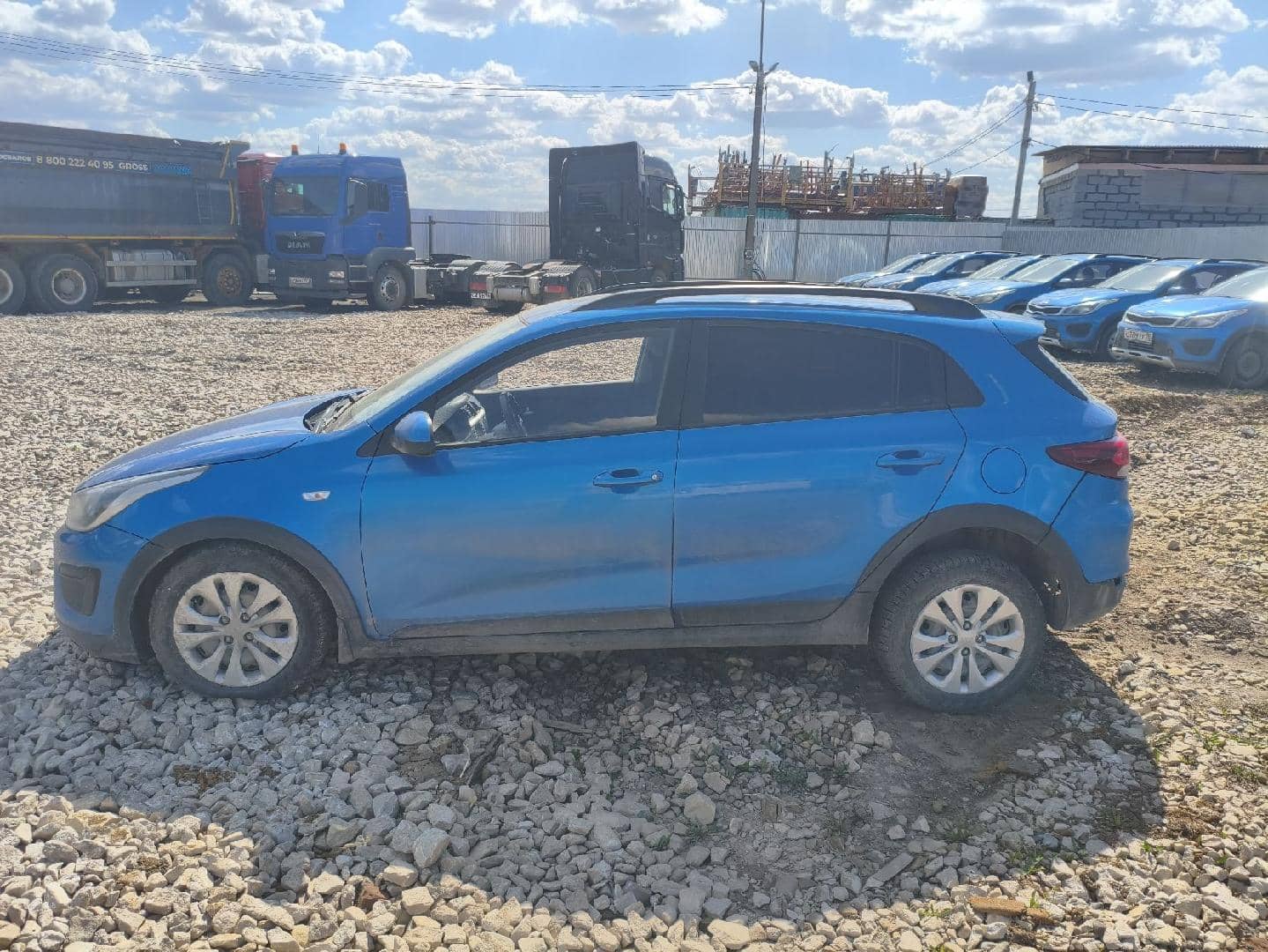 KIA Rio X-Line,  139 363 км, 2019 года в лизинг