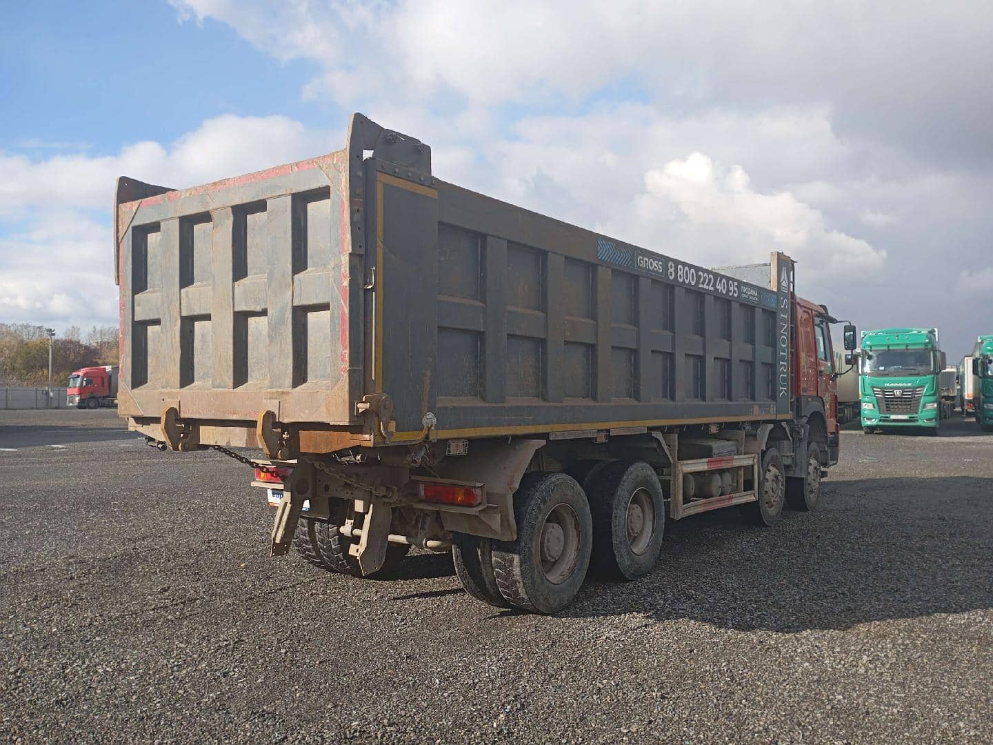 HOWO ZZ3407S3867E 8x4,  77 085 км, 2022 года в лизинг