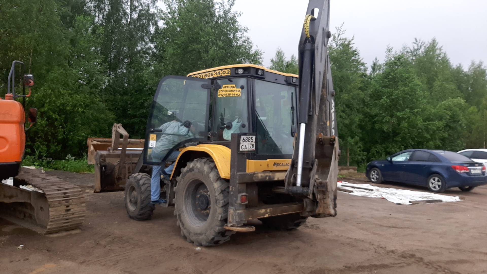 Mecalac TLB870,  4 464 км, 2021 года в лизинг