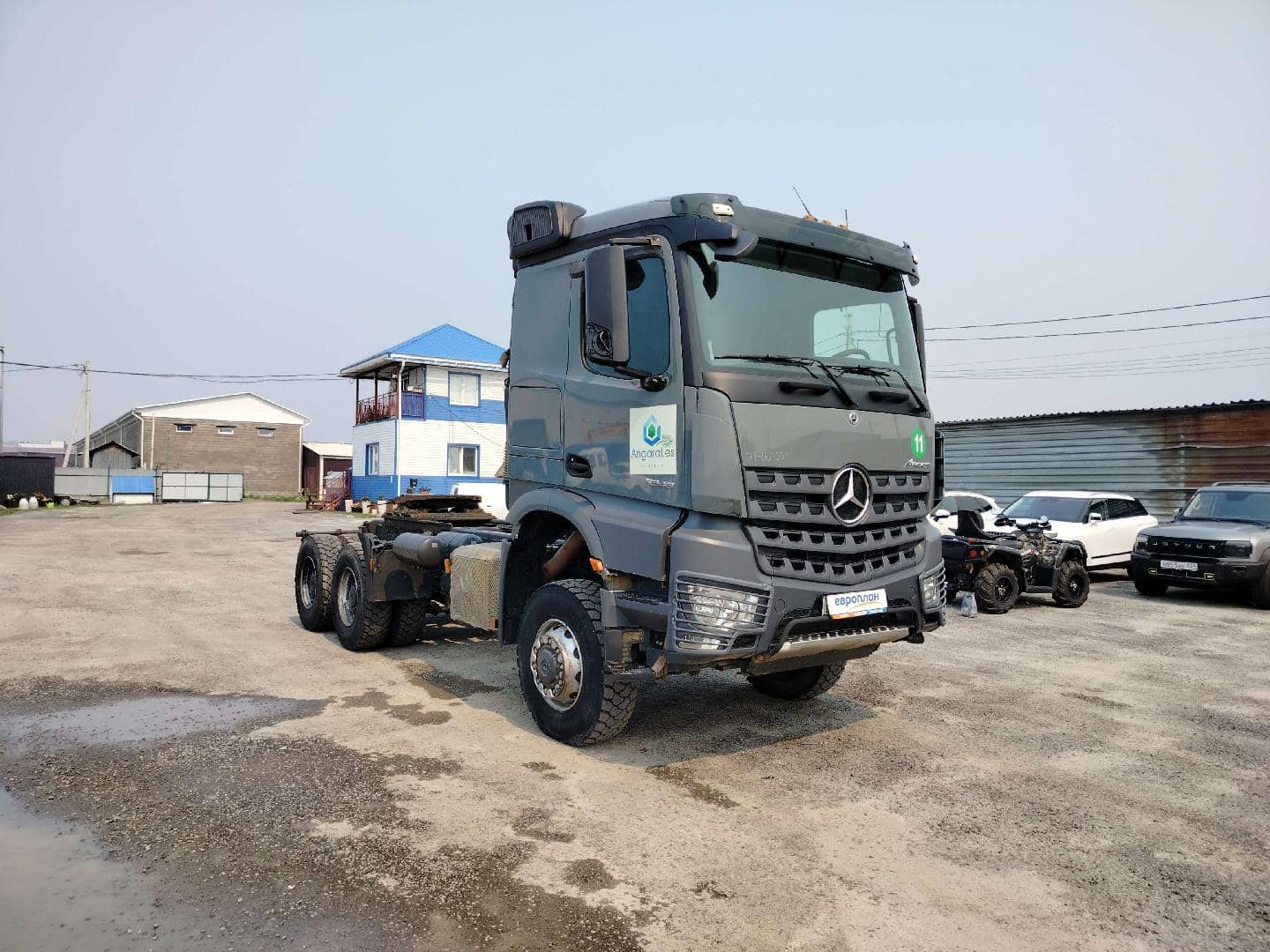 Mercedes-Benz Arocs 3348 AS 6x6 (ClassicSpace),  228 474 км, 2021 года в лизинг