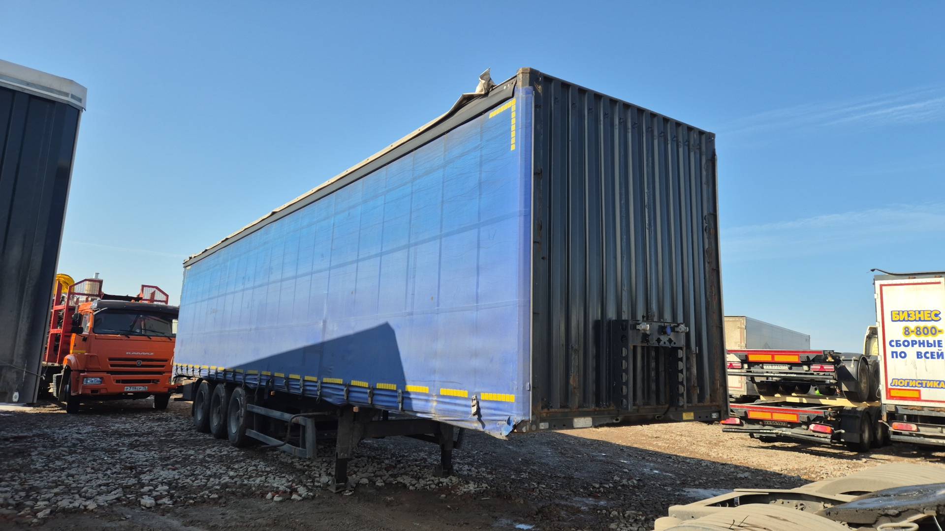 Тонар Тентованный 97461, 2018 года в лизинг