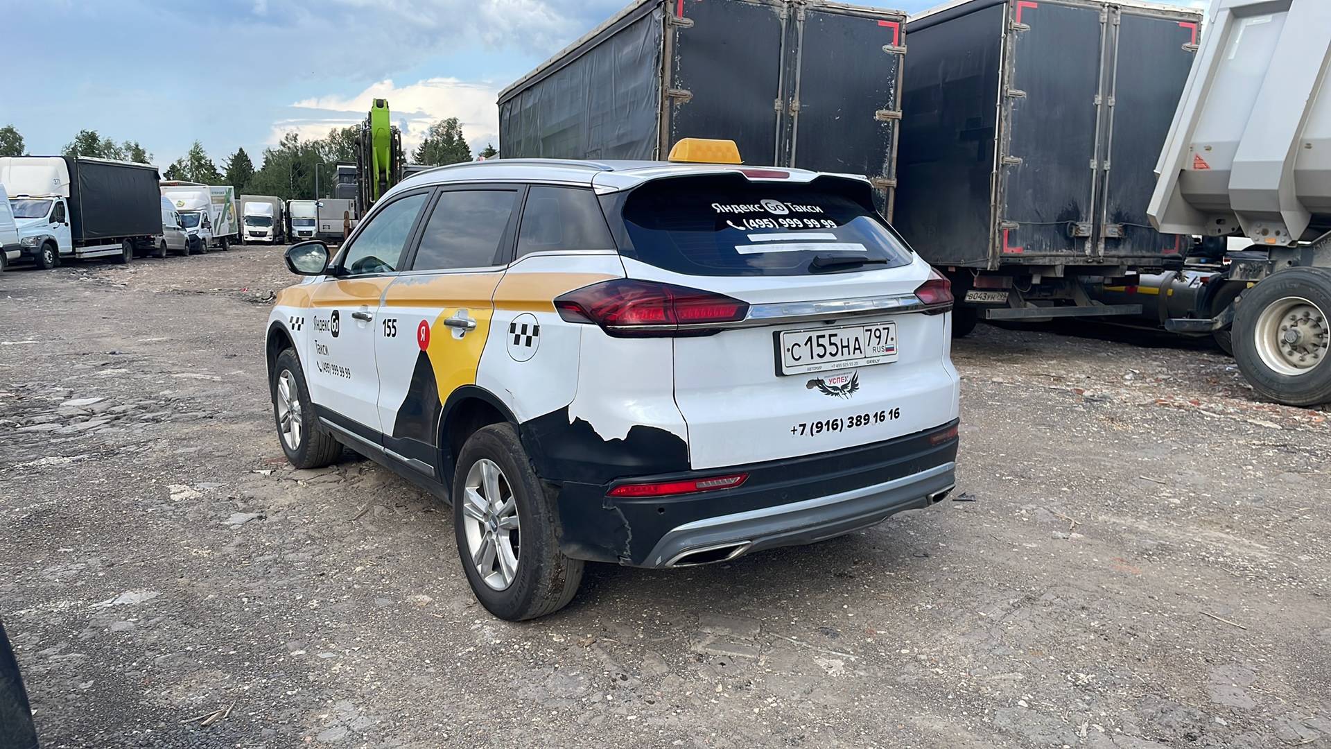 Geely Atlas Pro,  164 090 км, 2023 года в лизинг