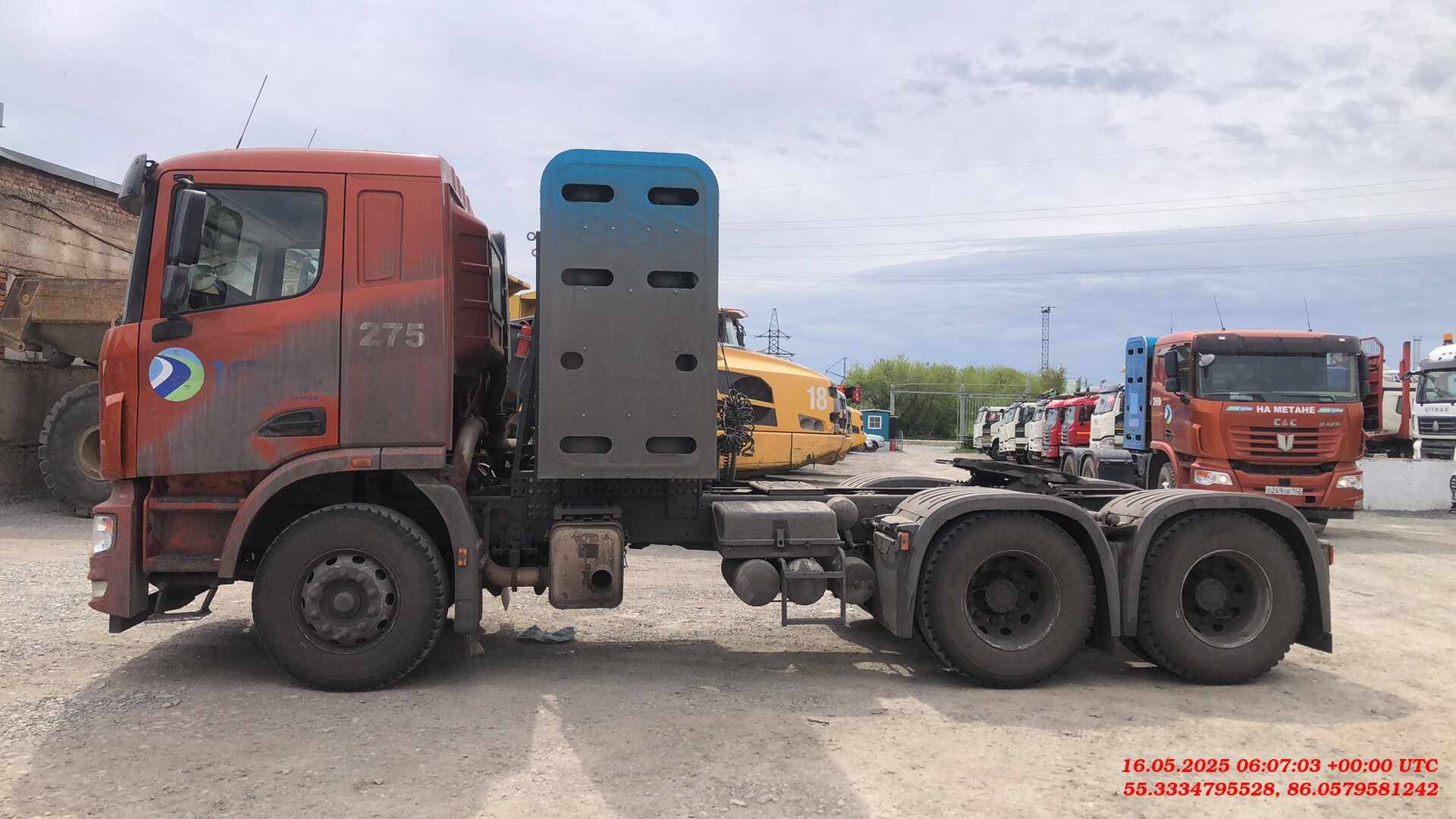 C&C Trucks N332T 6x4 CNG,  12 949 км, 2023 года в лизинг