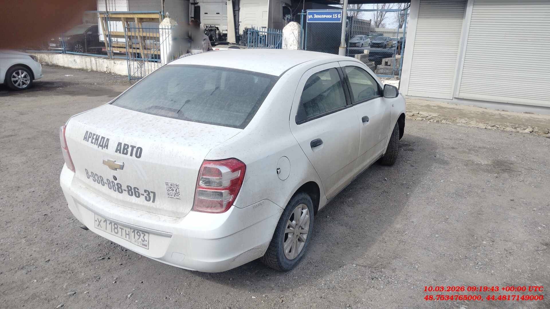 Chevrolet Cobalt,  68 465 км, 2023 года в лизинг