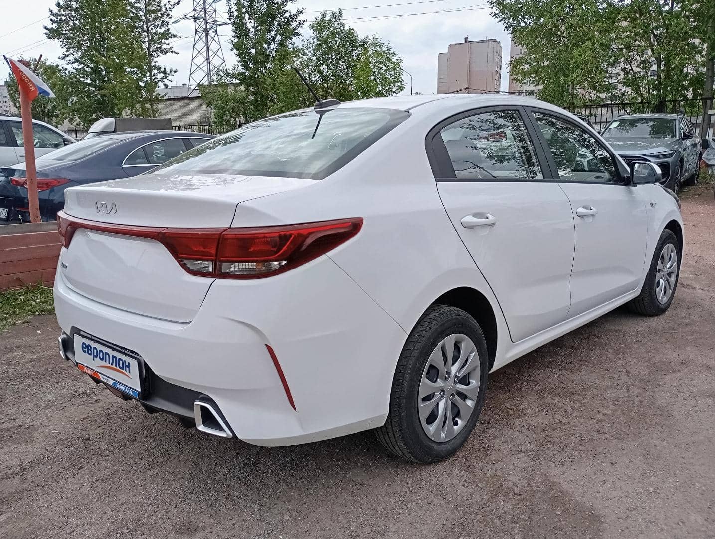 KIA Rio,  80 398 км, 2021 года в лизинг