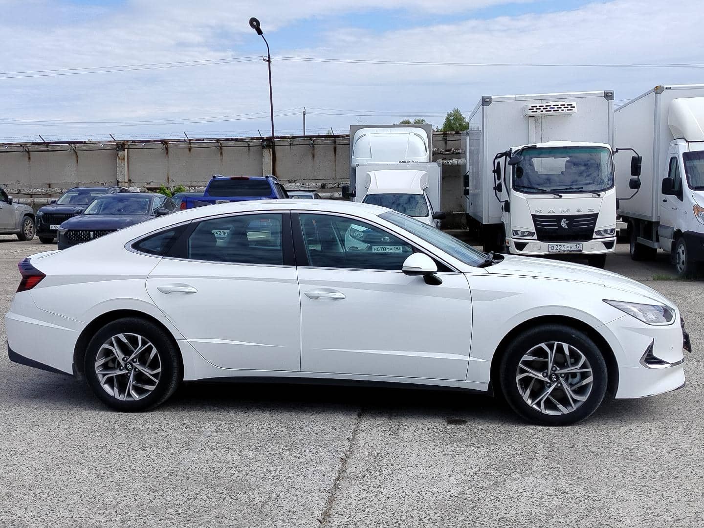 Hyundai Sonata,  61 282 км, 2021 года в лизинг