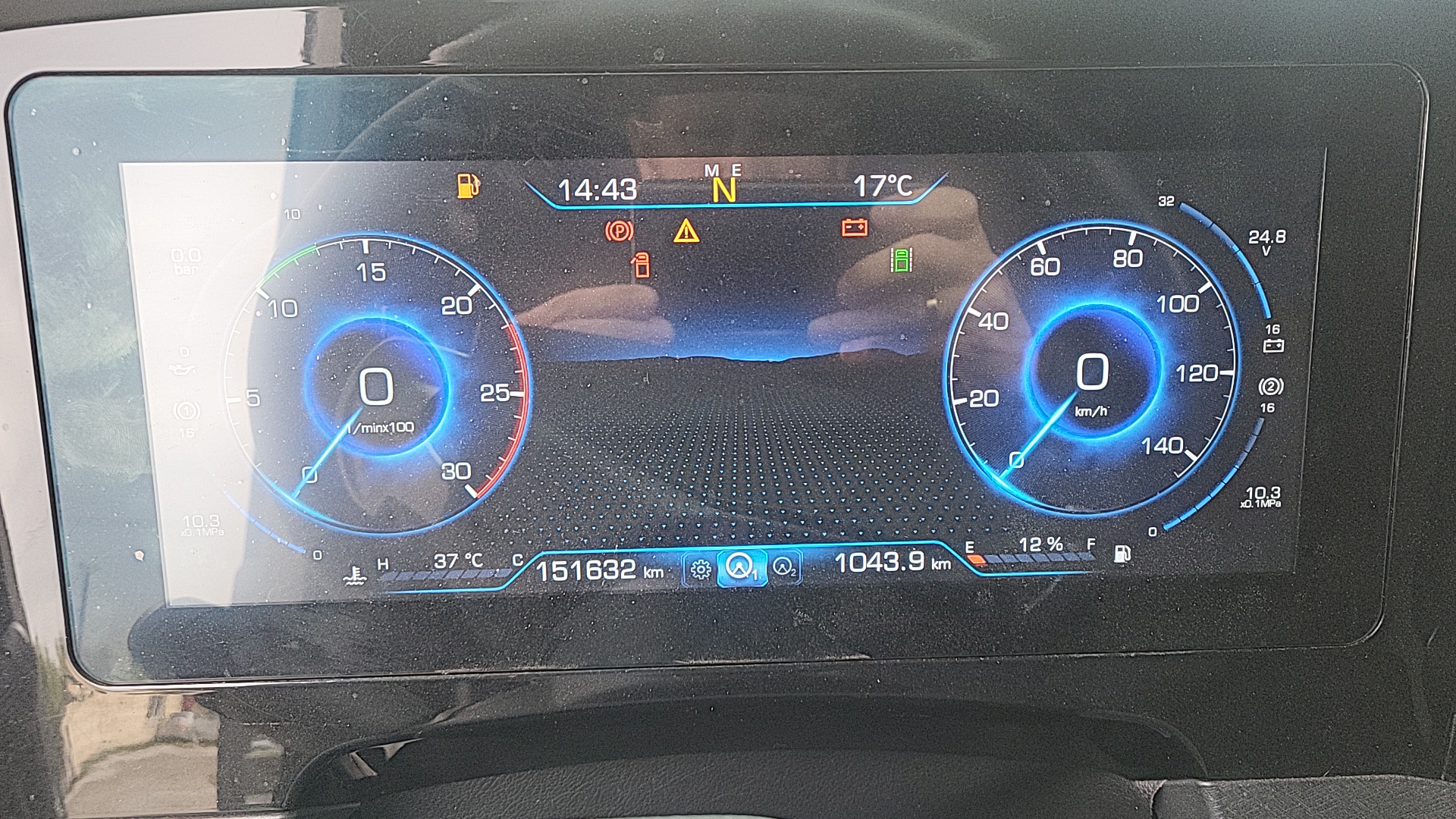 Foton AUMAN Galaxy 660 6x4,  151 632 км, 2023 года в лизинг
