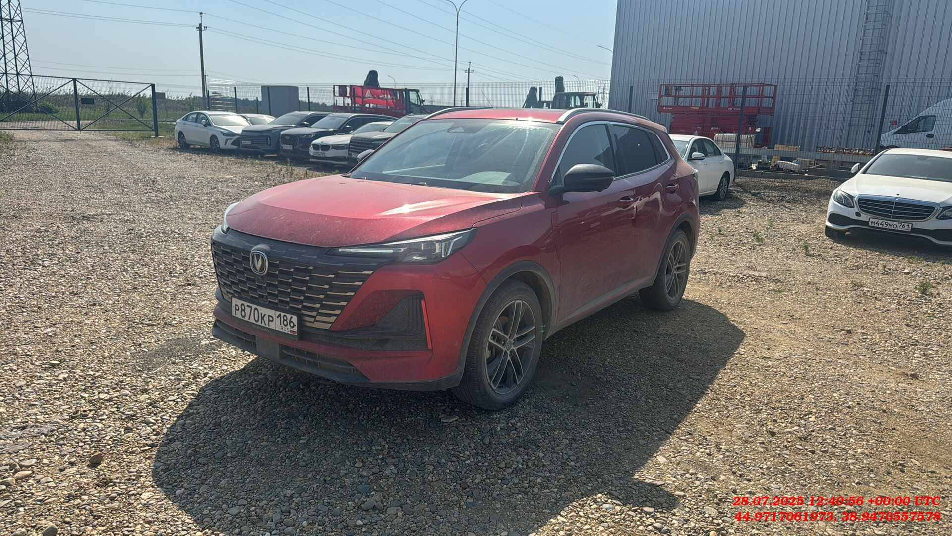 Changan CS55 Plus,  39 778 км, 2024 года в лизинг