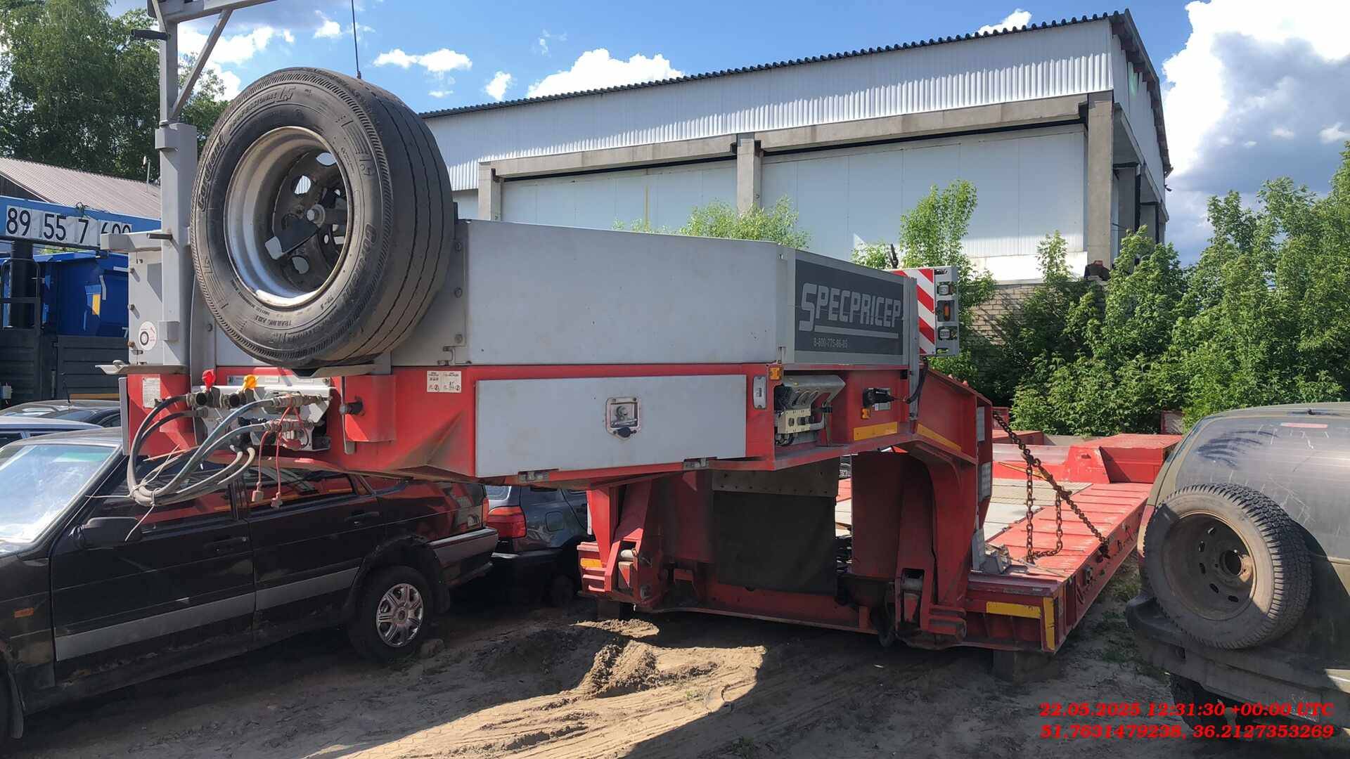 Компания СпецПрицеп Тяжеловоз раздвижной 9942D4