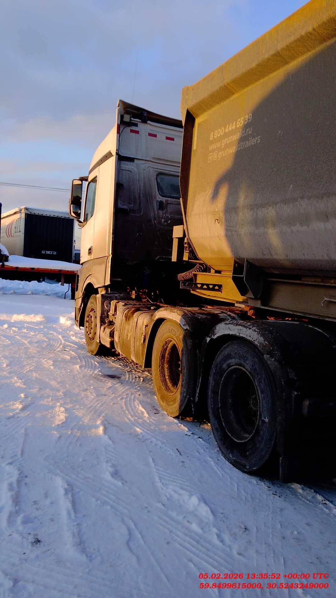 Mercedes-Benz Actros C 2648 6X4,  527 554 км, 2022 года в лизинг